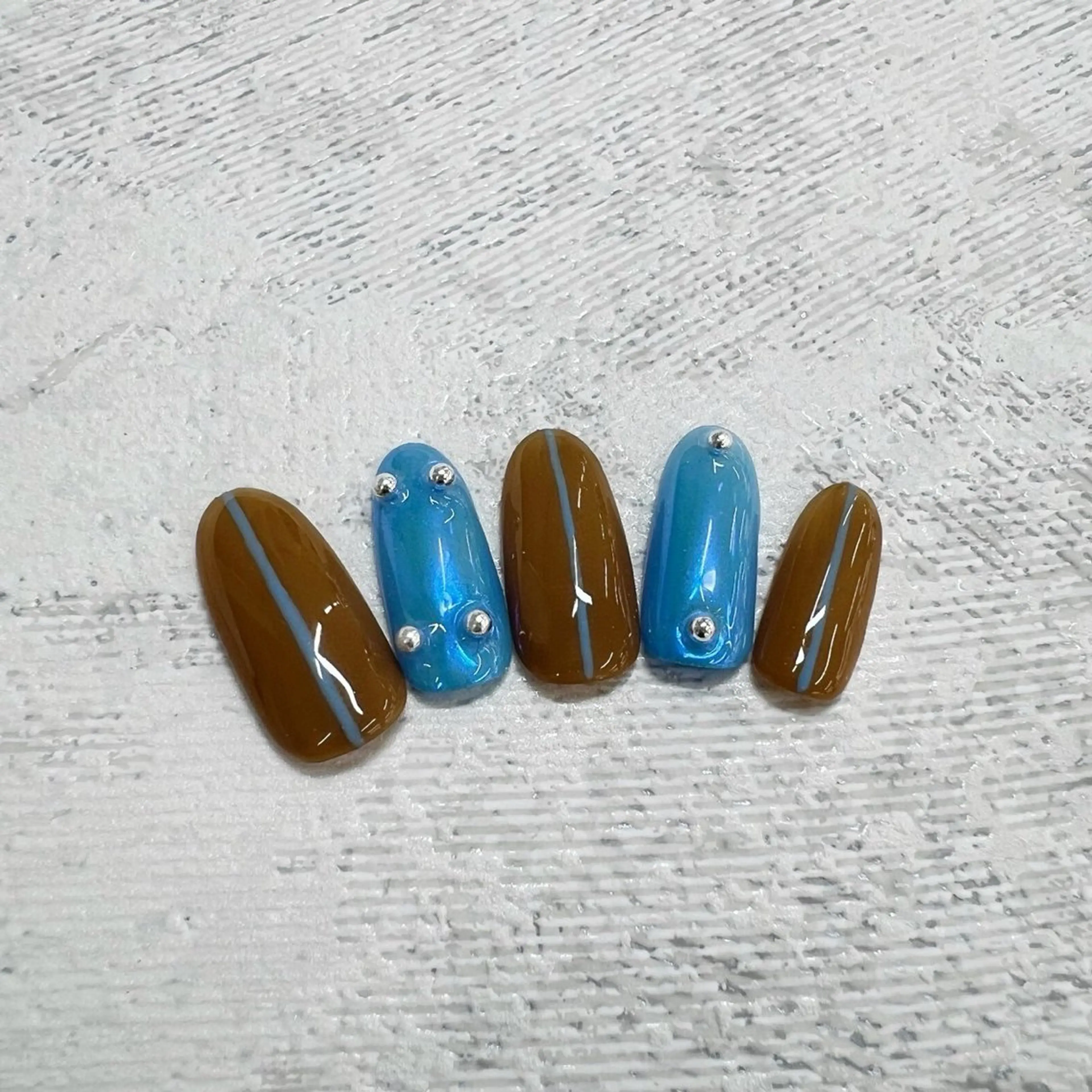 ネイル ⭐︎休業中の練習⭐︎ JNA認定講師髙橋のネイルデザイン