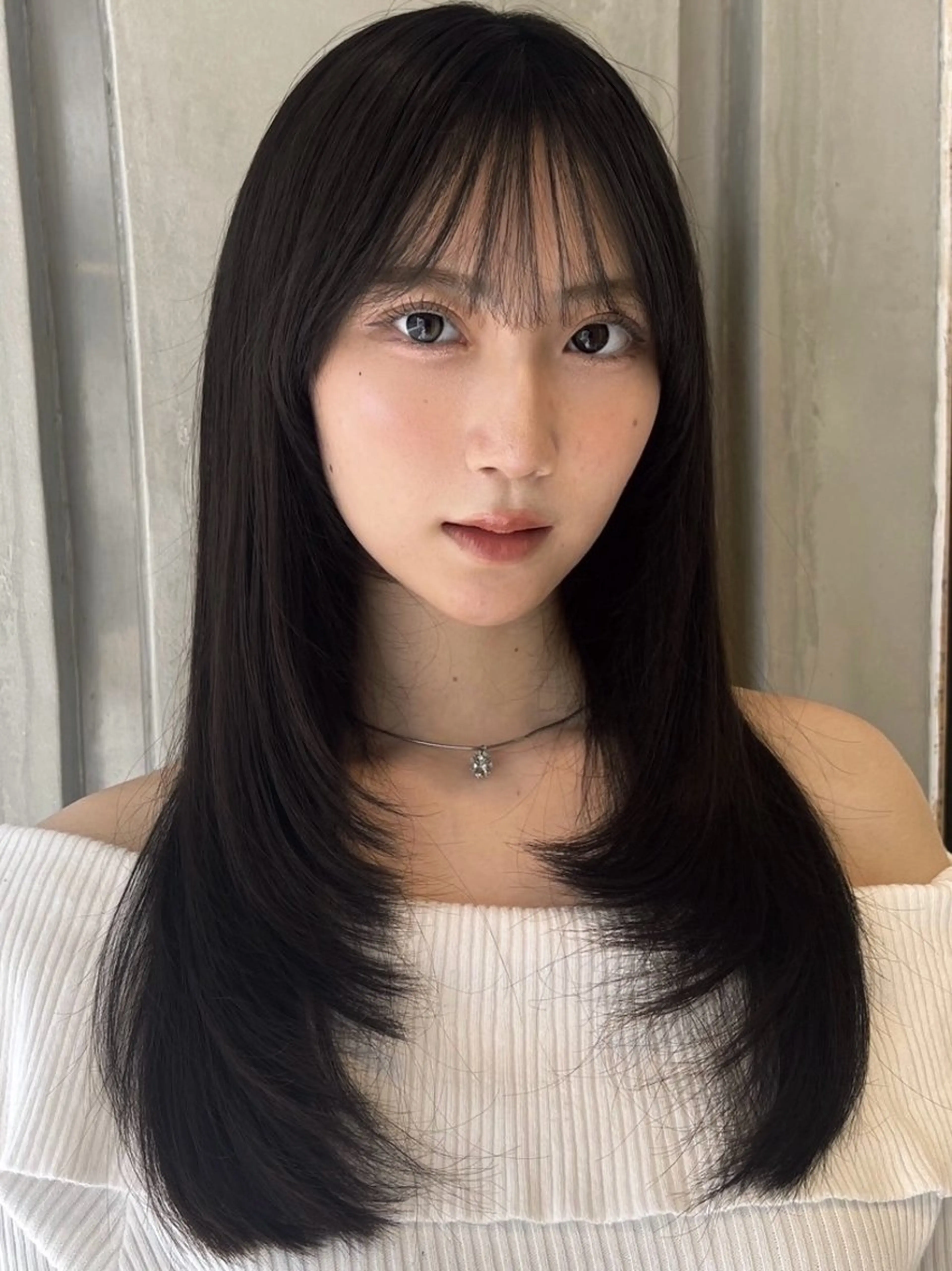 ロング カラー ベージュカラー ブリーチ 透明感カラー ブリーチなしカラー 顔まわりレイヤー カット ヘアカラー トリートメント 💎透明感カラー特化 💎TAISEIのヘアスタイル