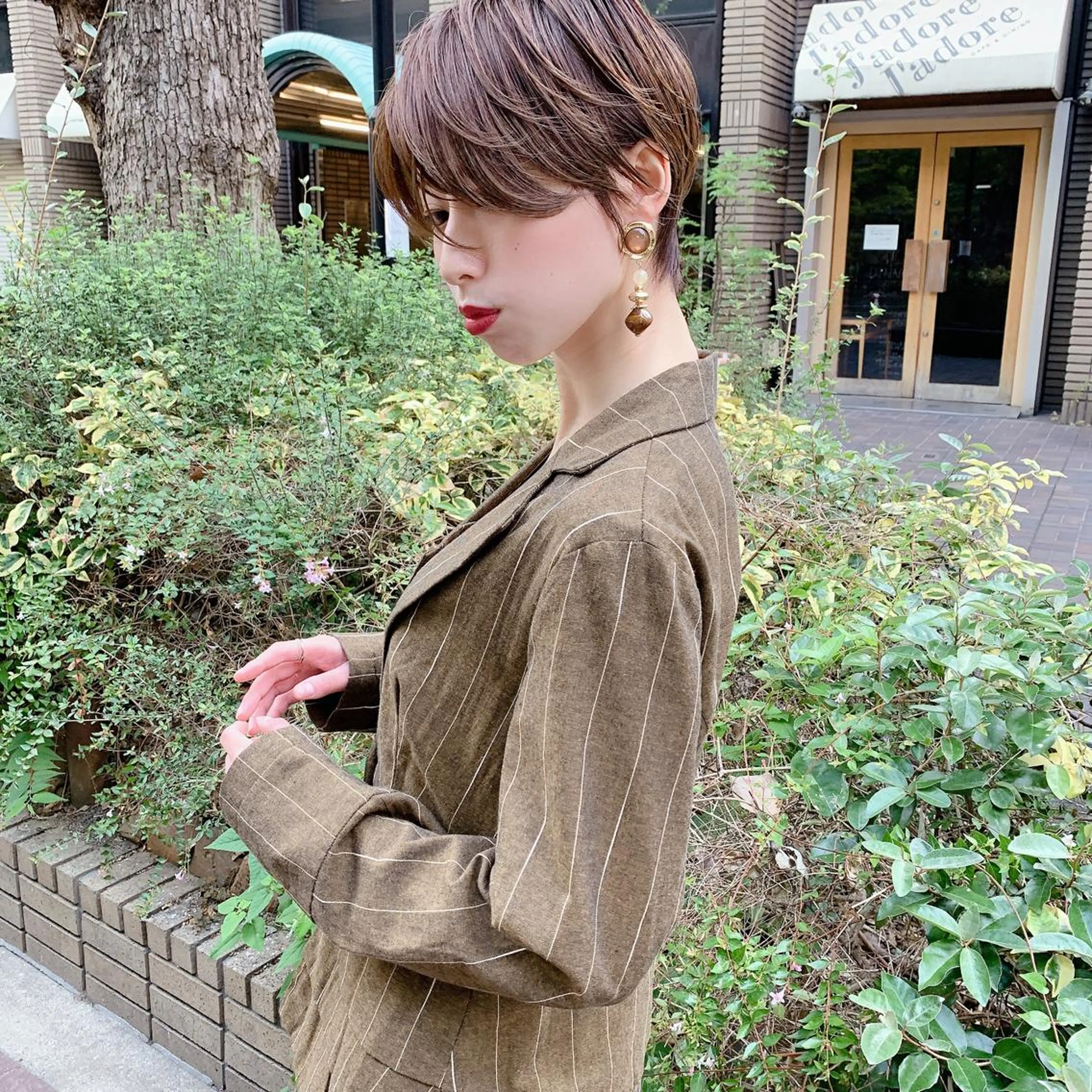 ショート ショート特化美容師 大阪京橋　大本　渉のヘアスタイル