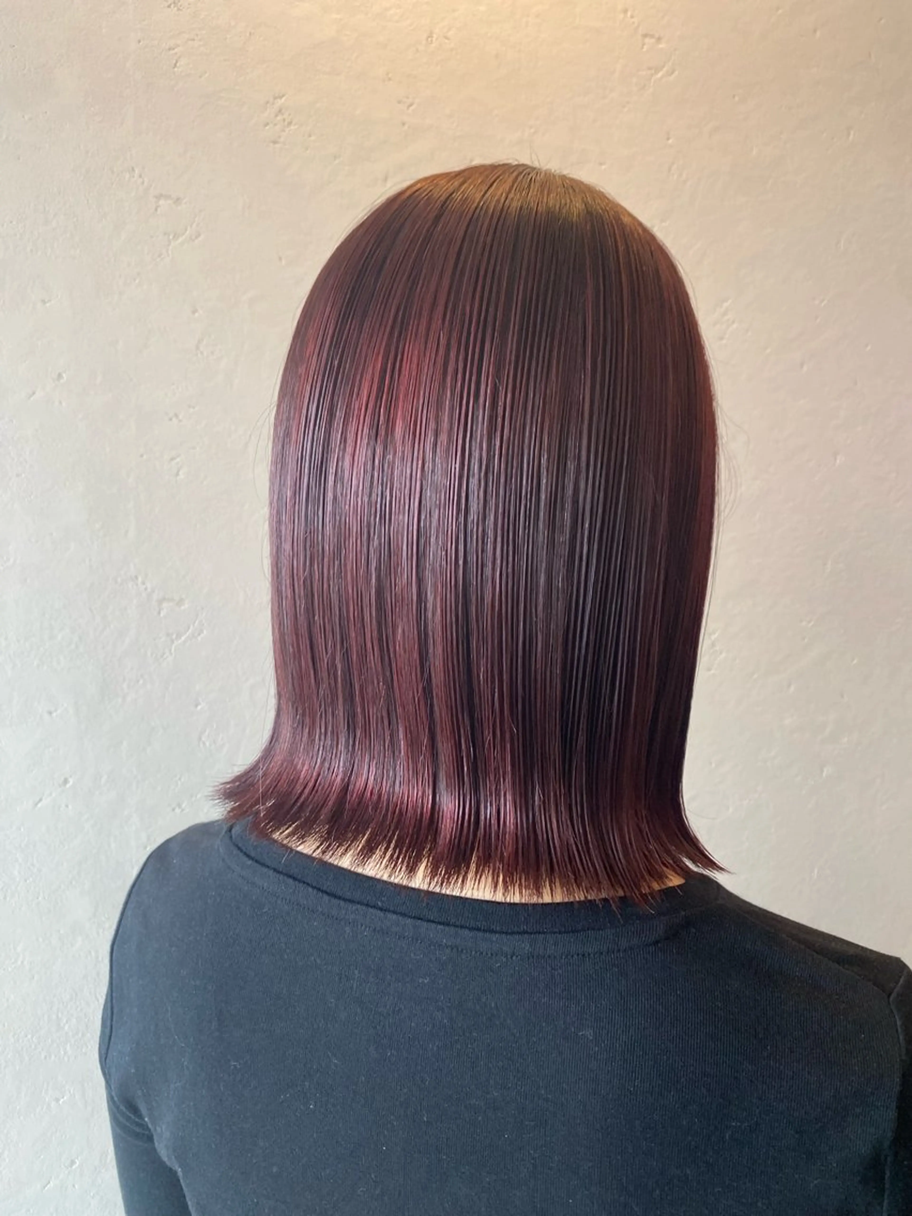 ミディアム 希優🌺ソムリエ /ブリーチ/カットのヘアスタイル