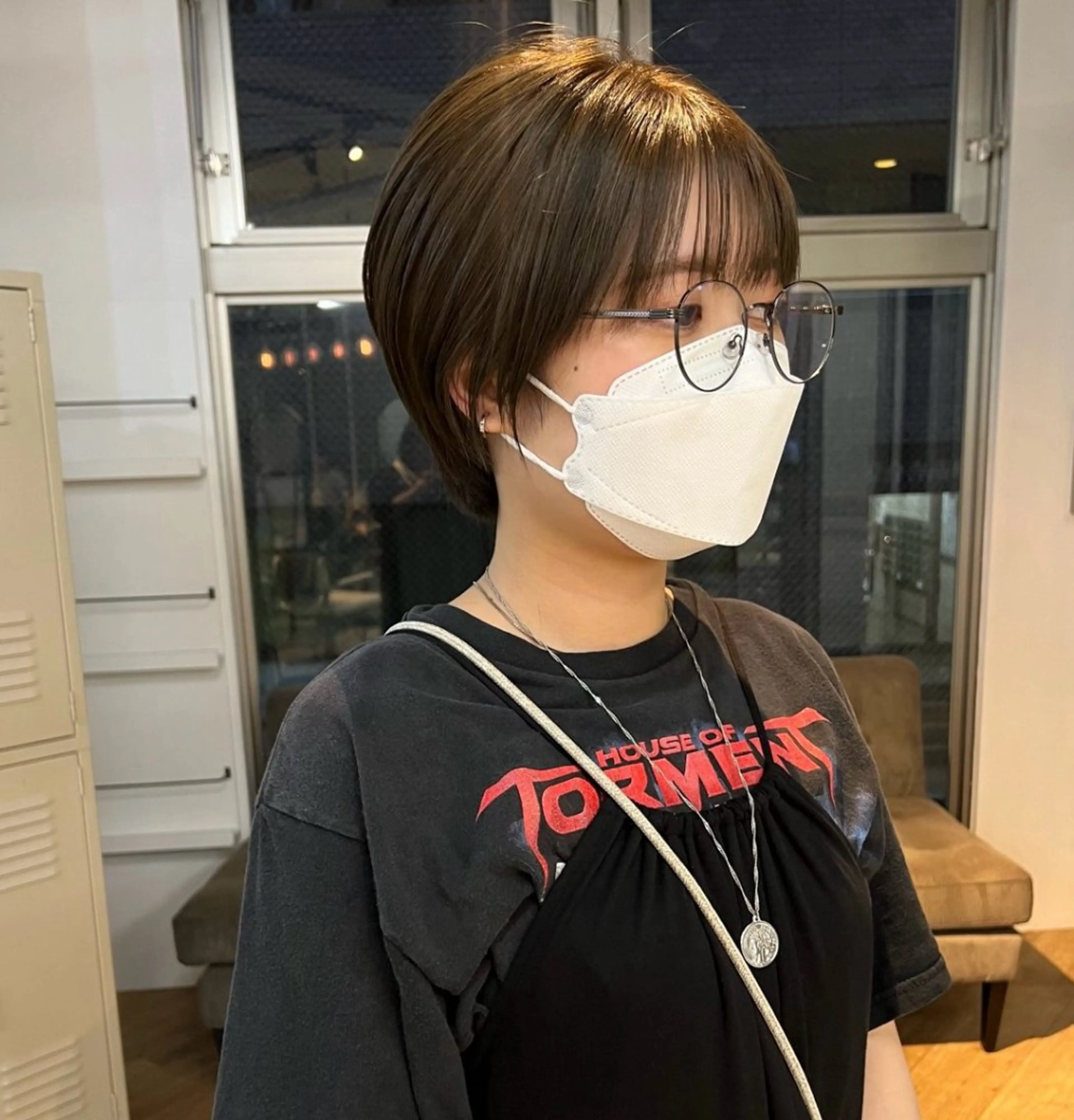 ショート ショートヘア anon Loemのヘアスタイル