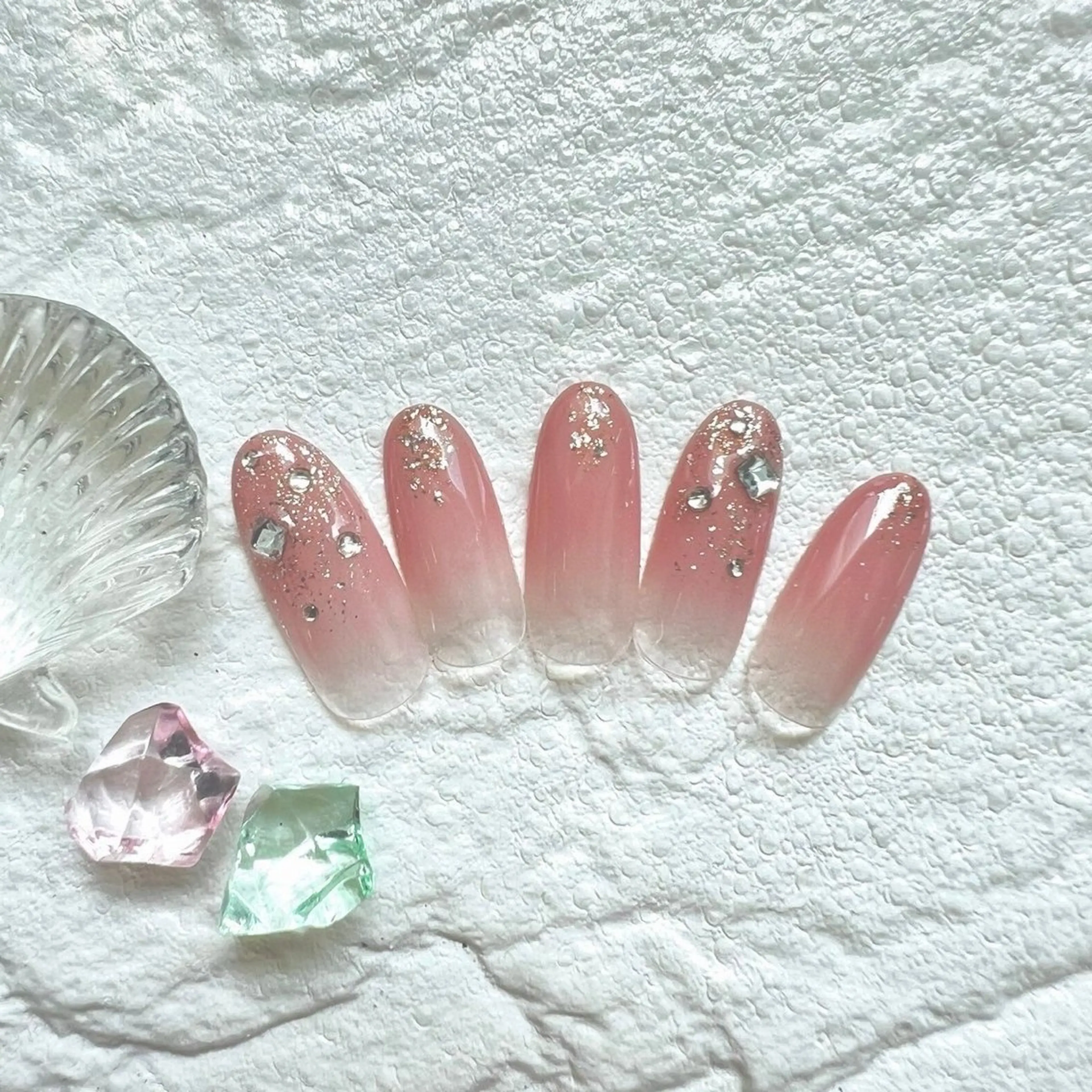 ネイル ⭐︎休業中の練習⭐︎ JNA認定講師髙橋のネイルデザイン