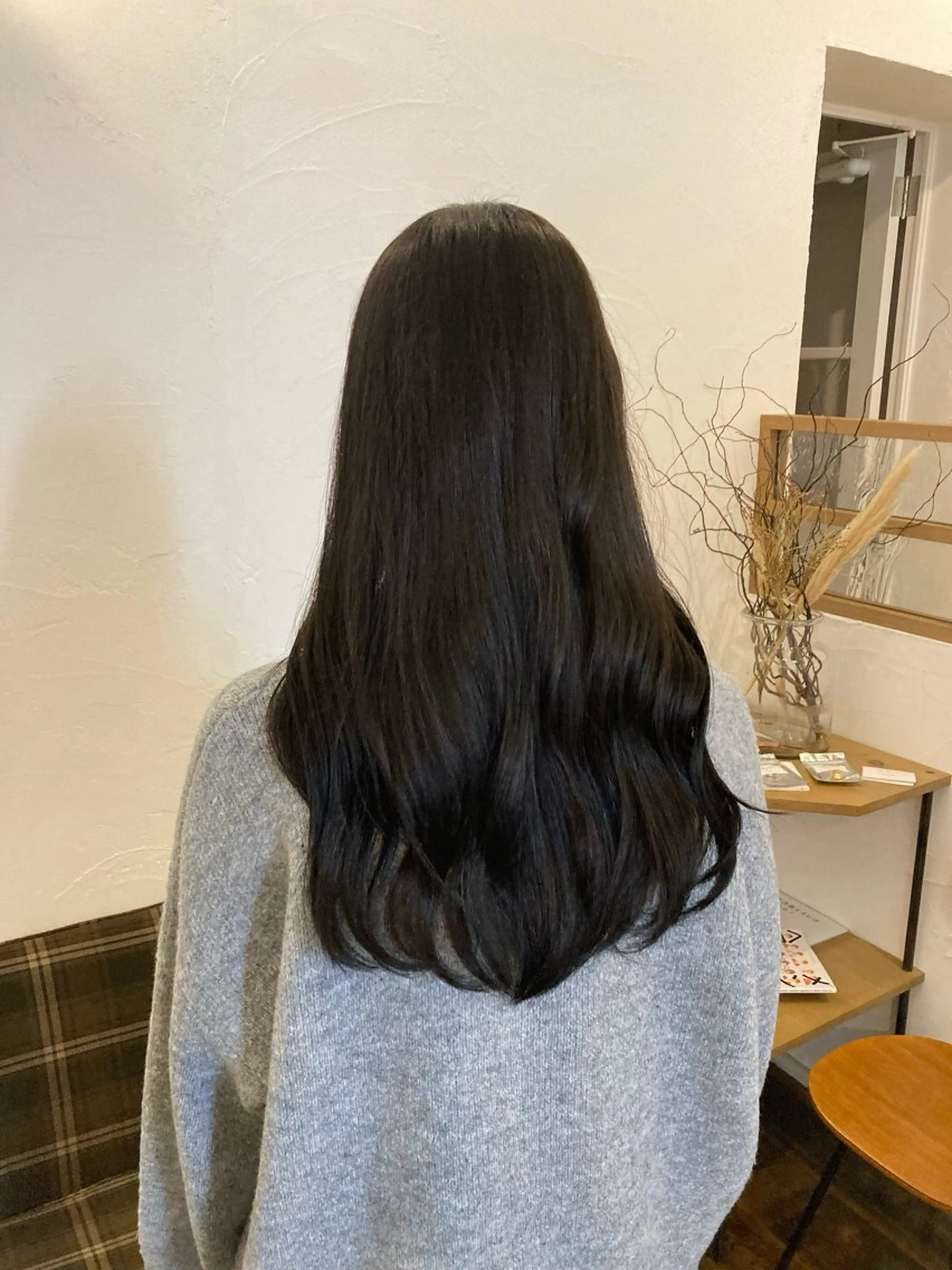 ロング カラー 靏 美咲のヘアスタイル
