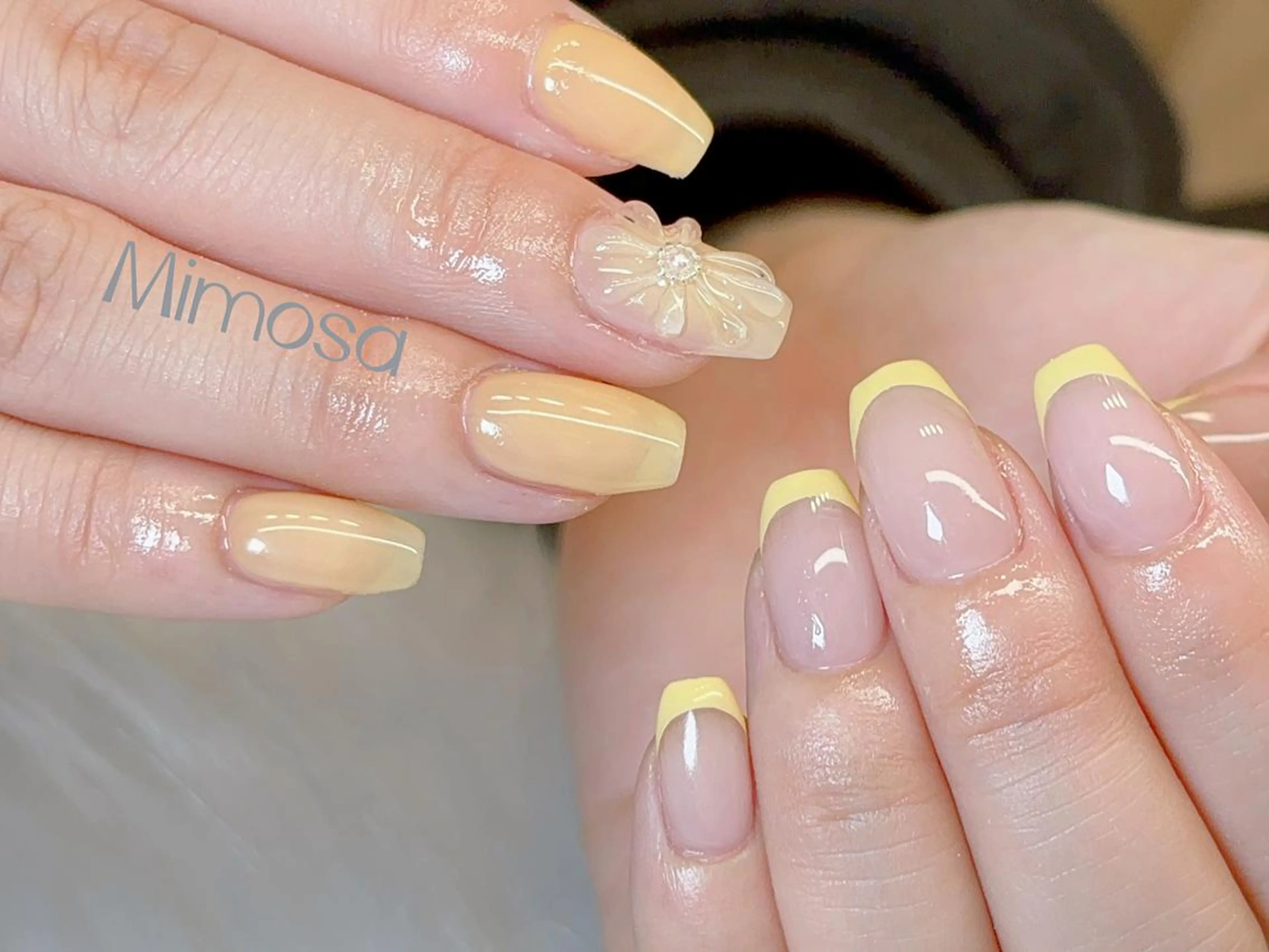 ネイル ハンドネイル 🫧Mimosa 吉祥寺のネイルデザイン