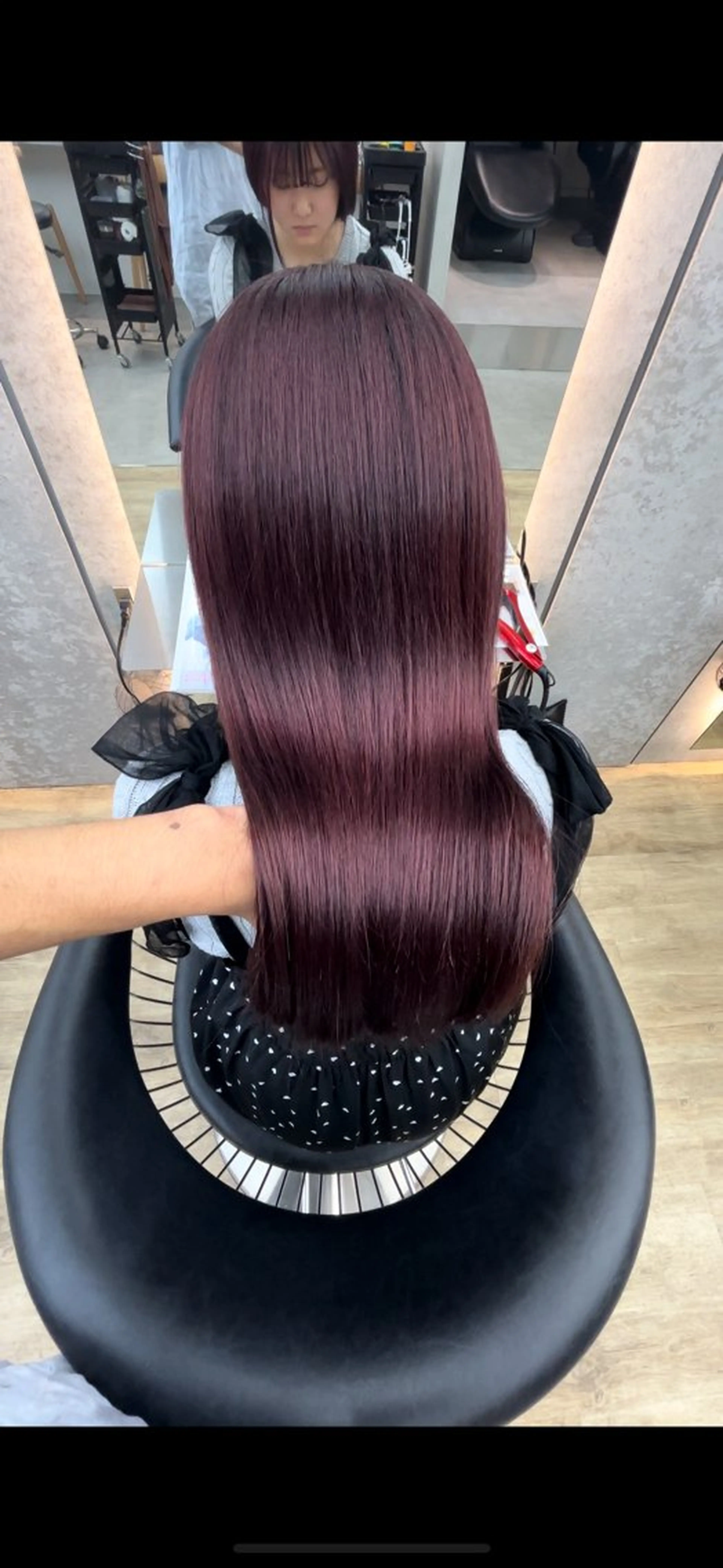 セミロング カラー カット ヘアカラー トリートメント 髪質改善/縮毛矯正/ 韓国ヘア/矢野のヘアスタイル