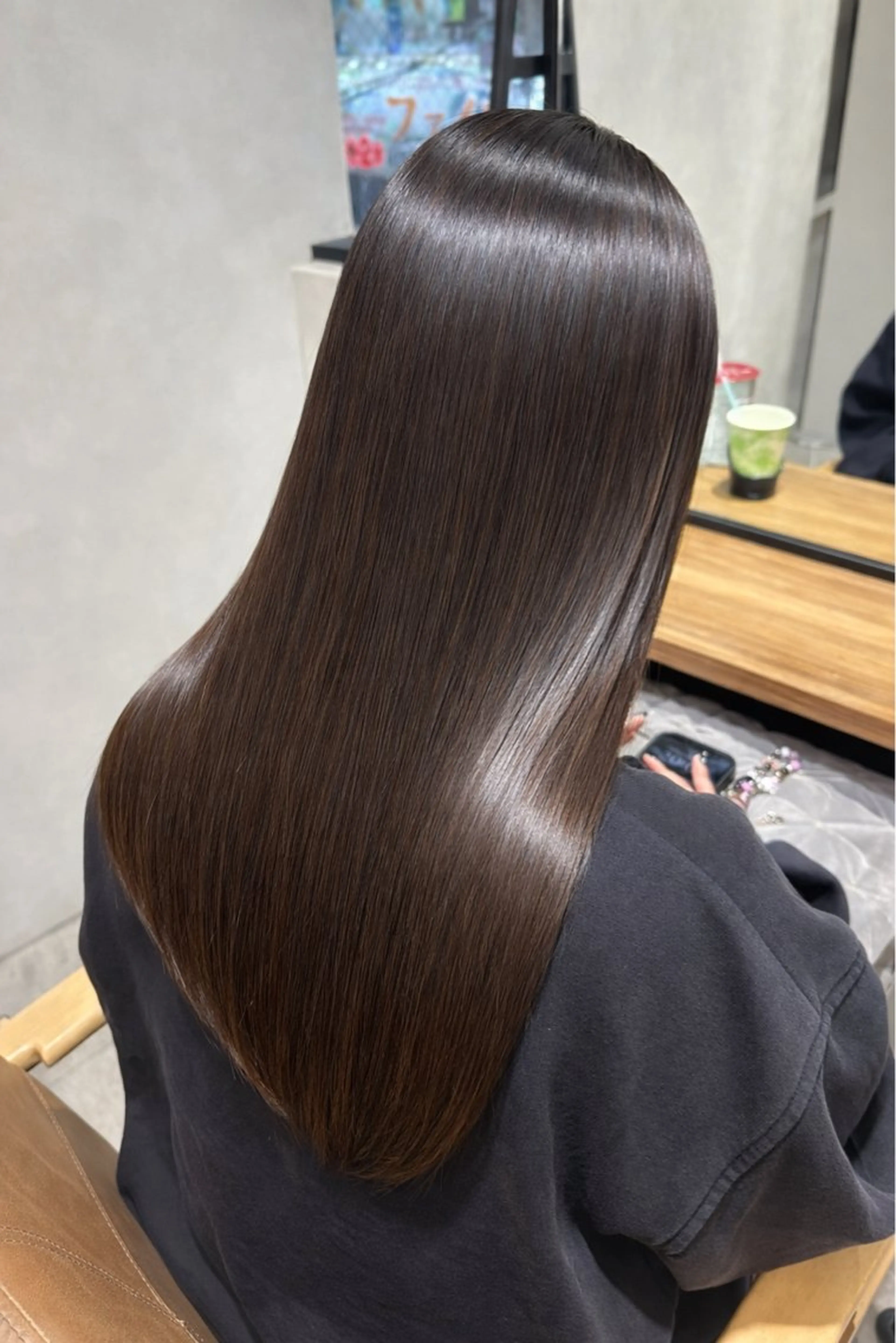 【🌷平日限定🌷】髪質改善ストレート➕ケアトリートメントの写真