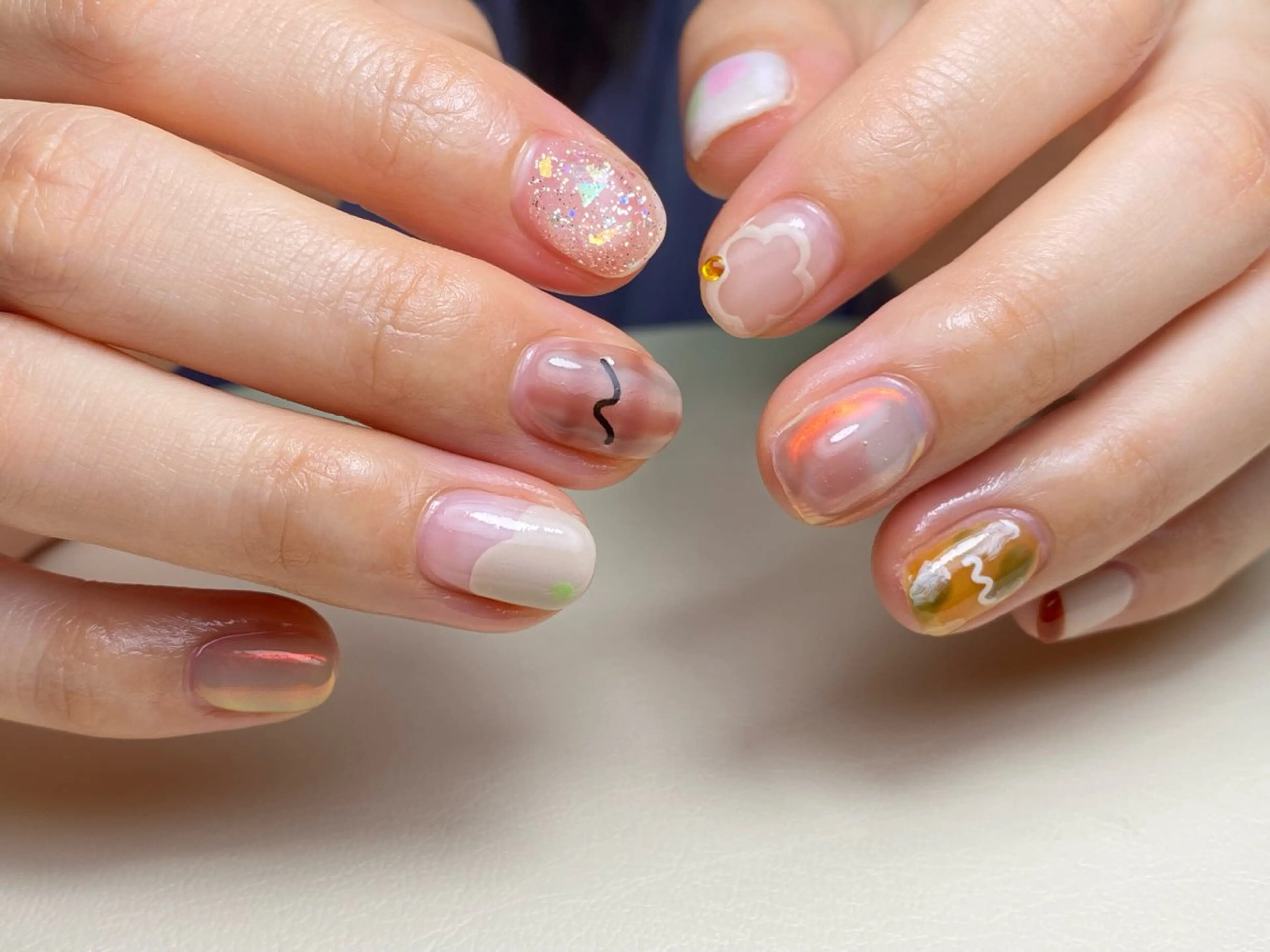 ネイル ハンドネイル atelier moamのネイルデザイン