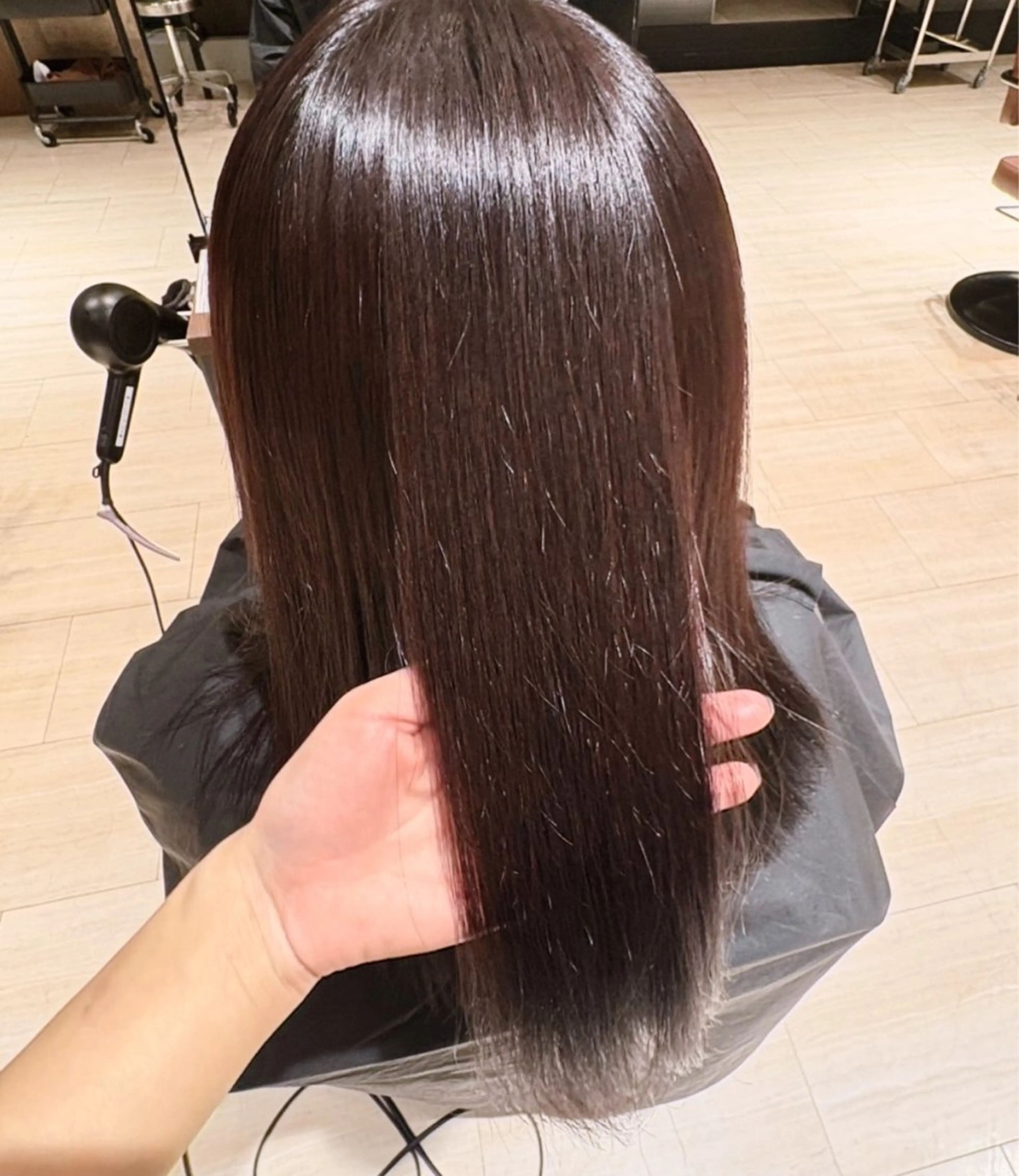 カラー ブラウンカラー マロンブラウン あい 🎀⟡.·のヘアスタイル