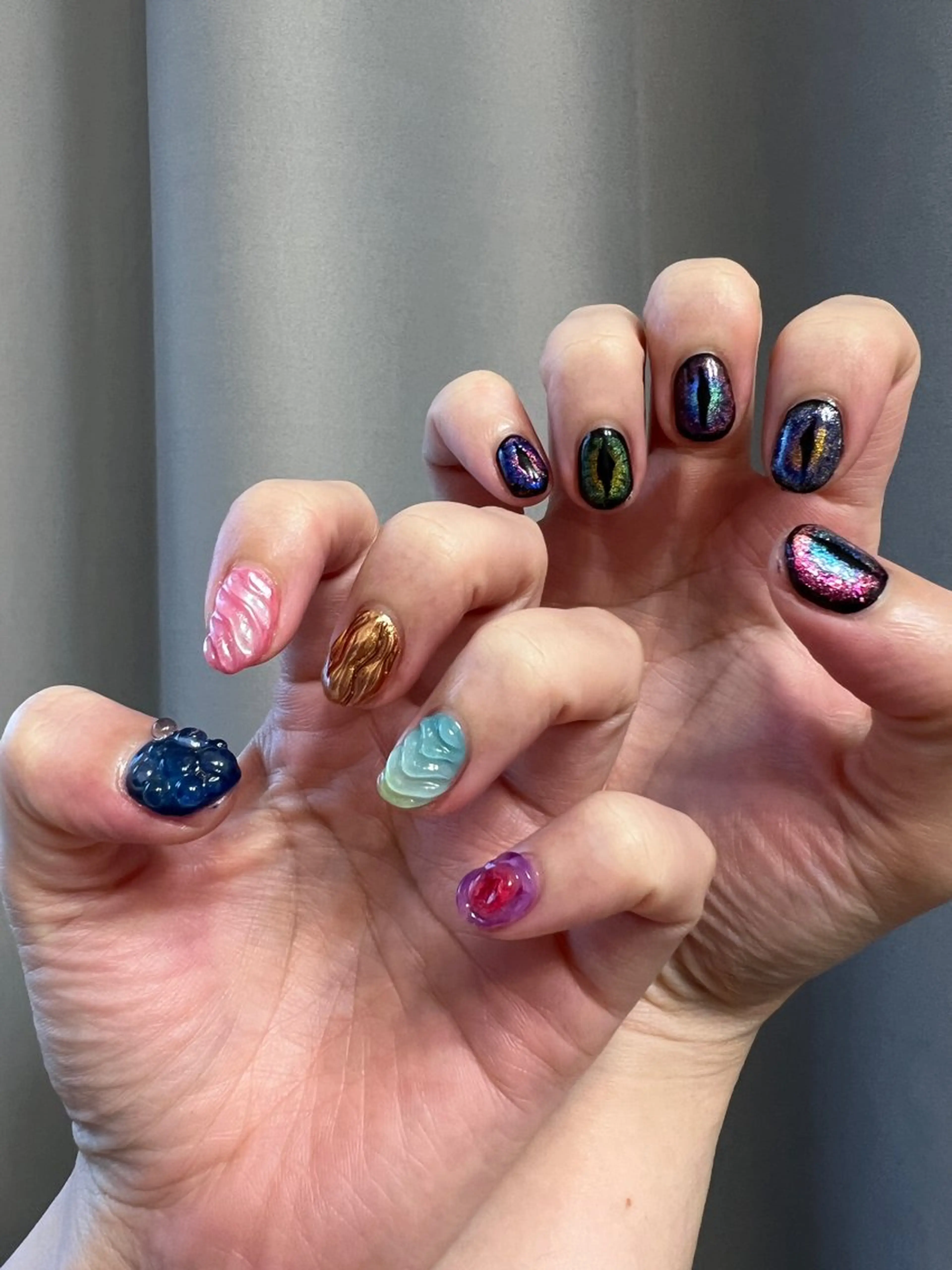 ネイル Ri.nail オクマトモカのネイルデザイン