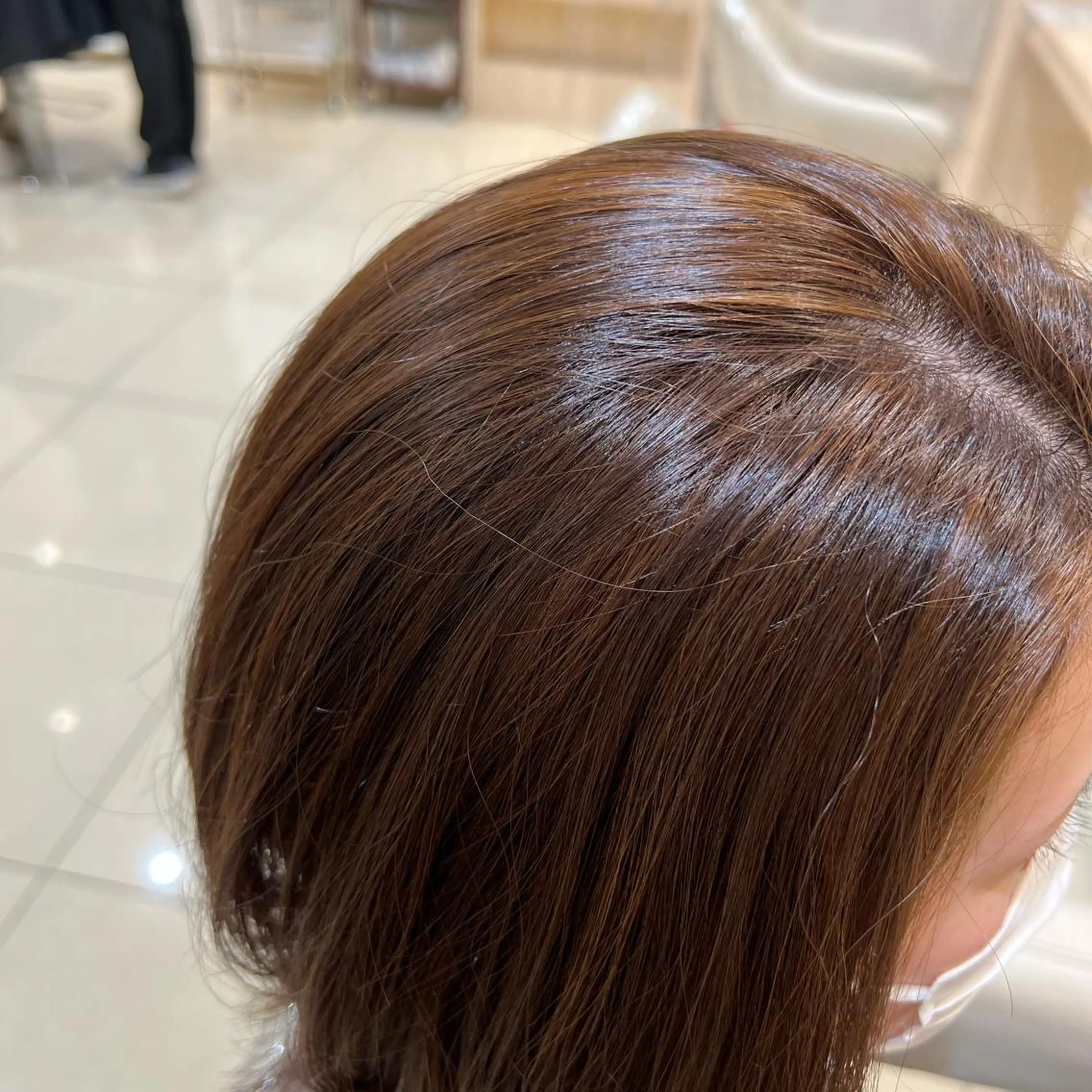 カラー 韓国風🌷✨ 守屋紗希のヘアスタイル