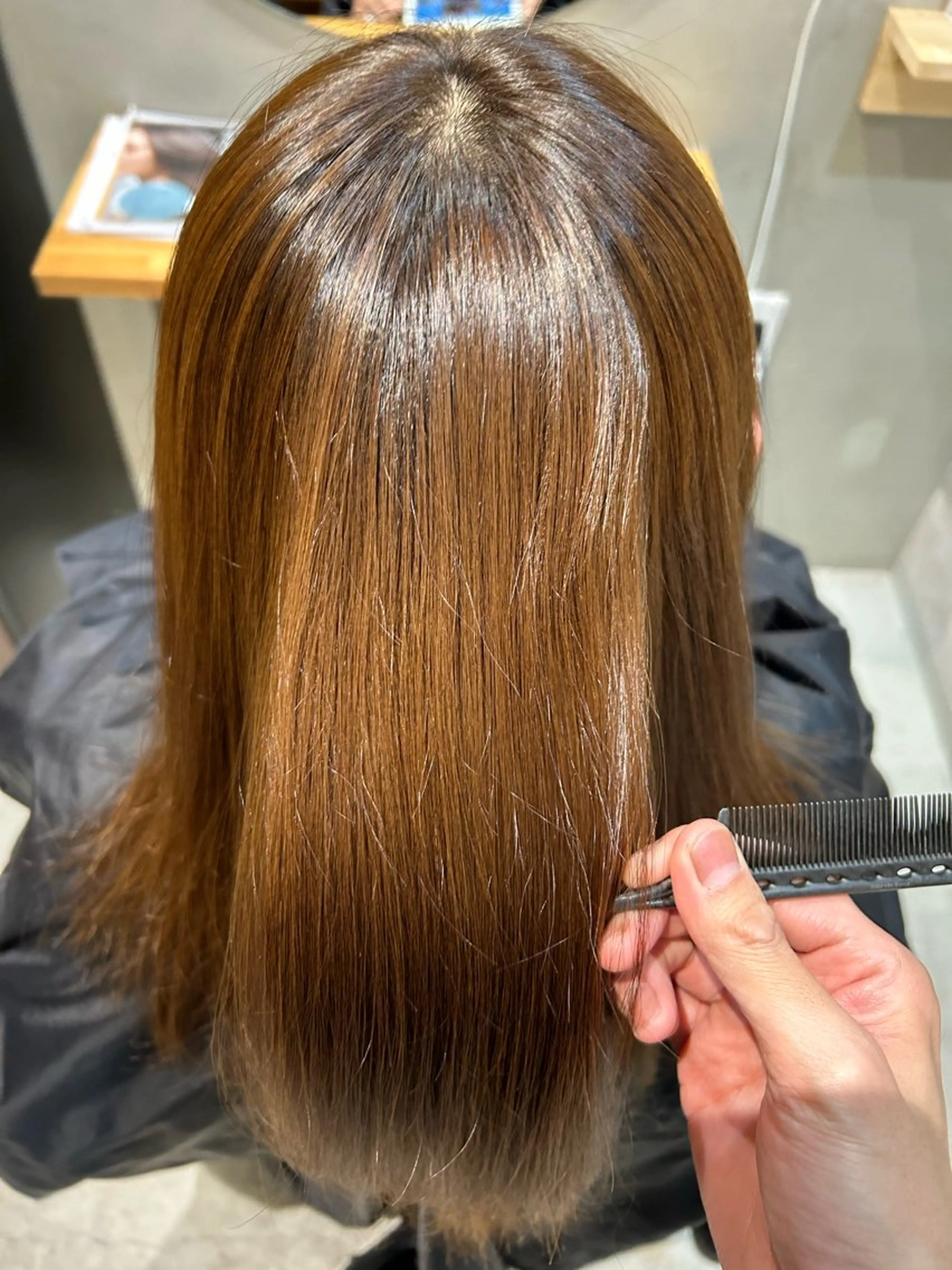 ミディアム 縮毛矯正 トリートメント 縮毛矯正 トリートメント ✨髪質改善✨ 壱成✂️のヘアスタイル