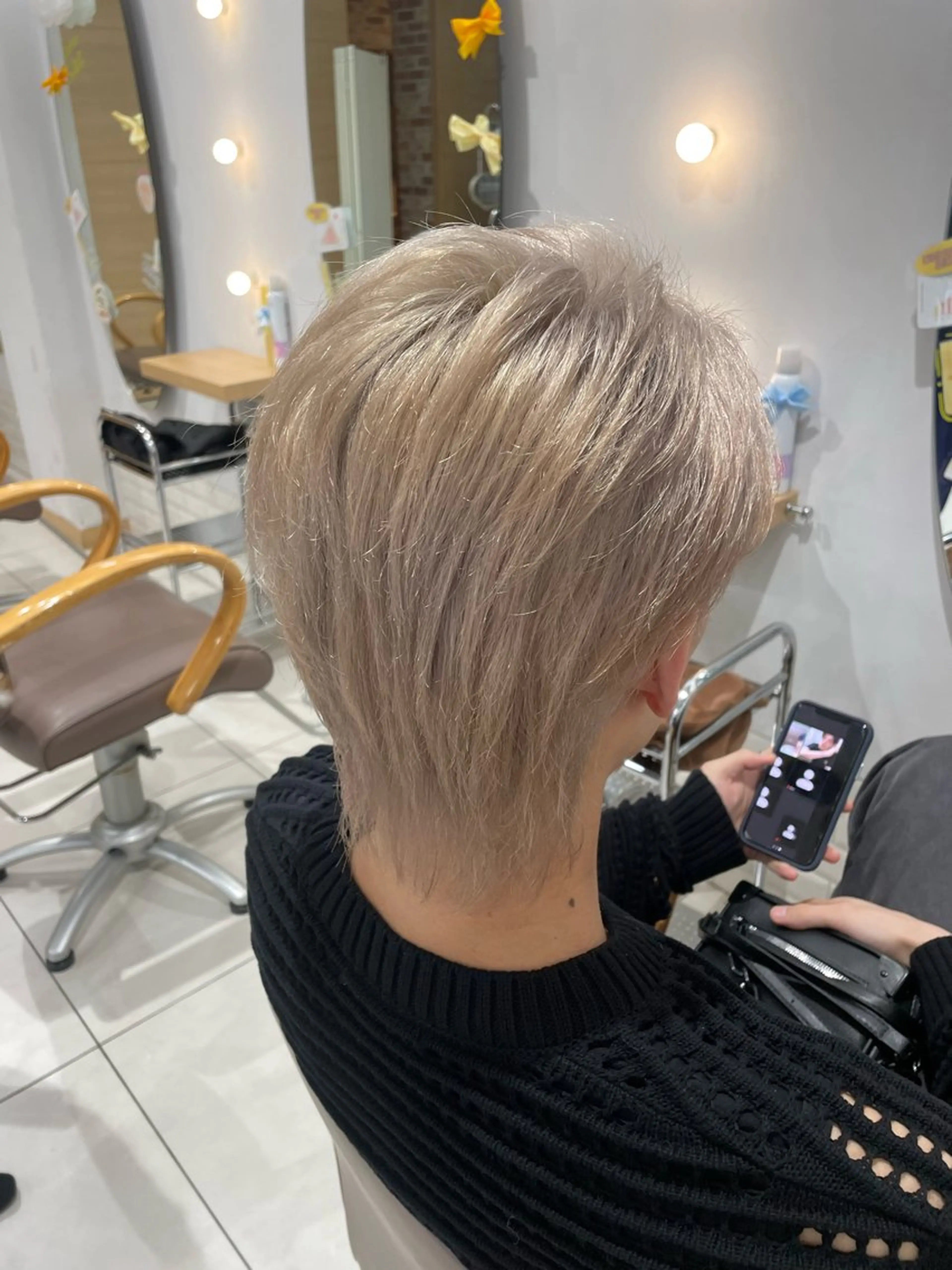 【メンズ限定】カット+ブリーチカラーの写真