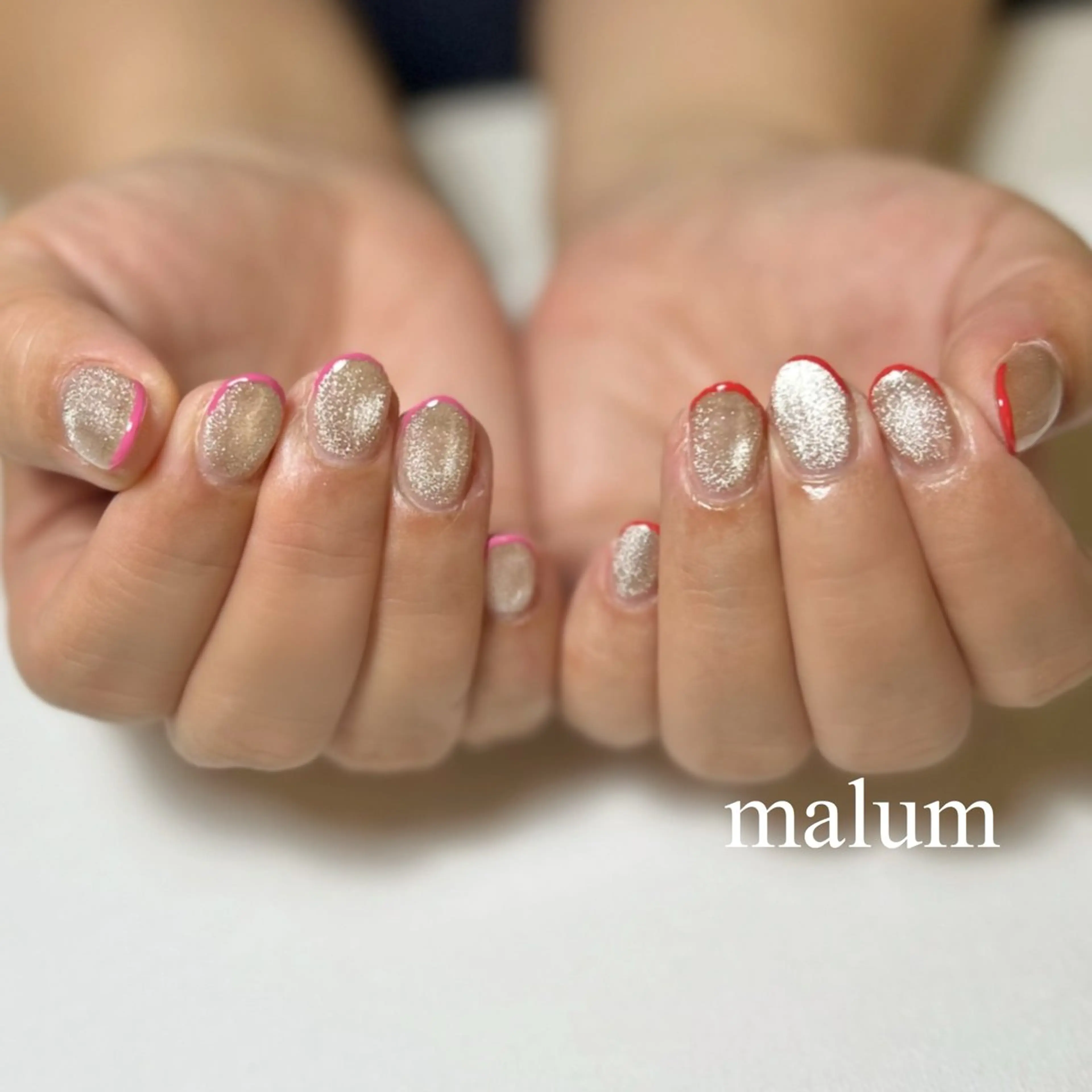 ネイル ハンドネイル malum nailのネイルデザイン