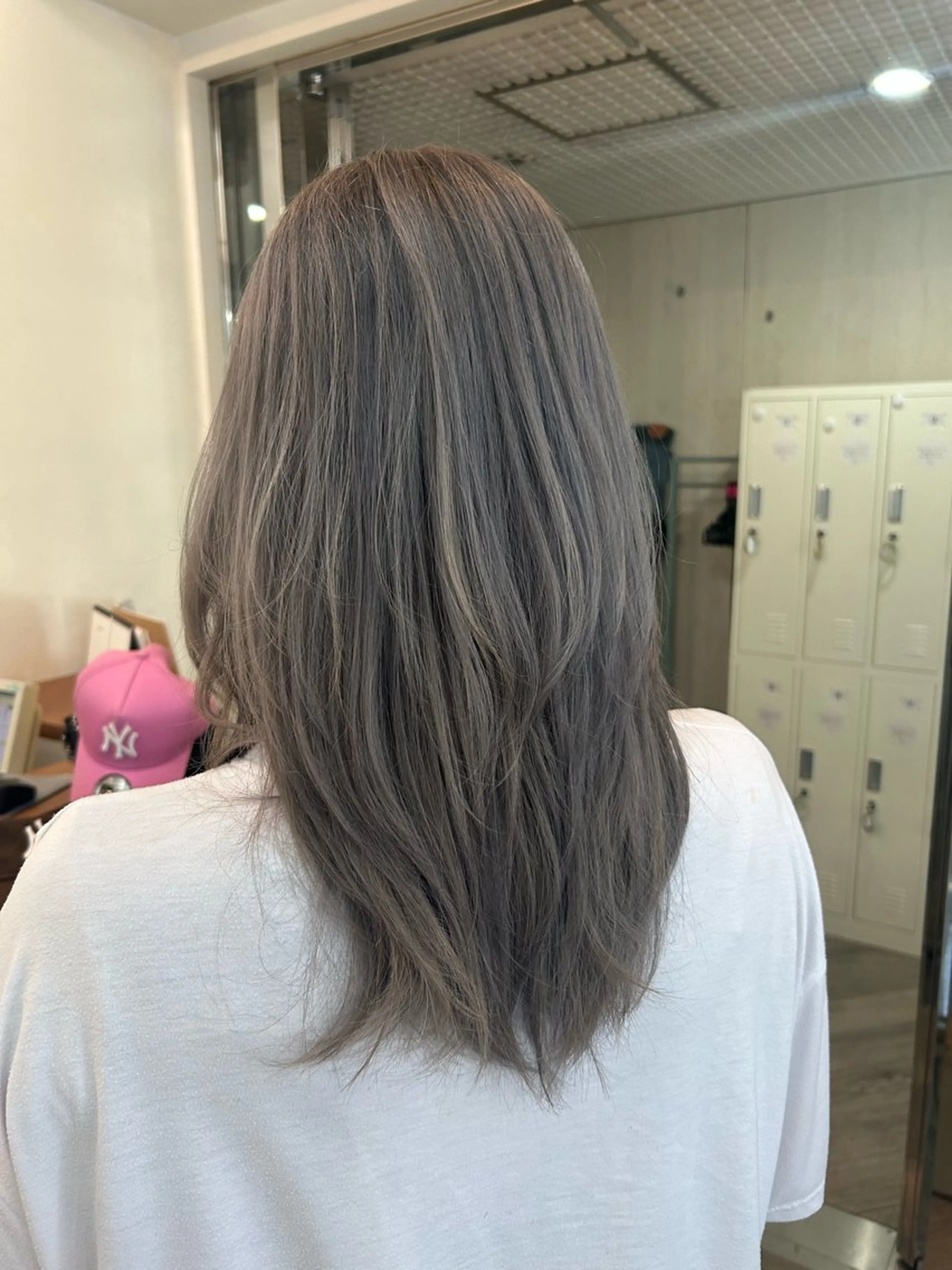 ロング カラー 🌈ブリーチ コーンロウ🌈ENOのヘアスタイル