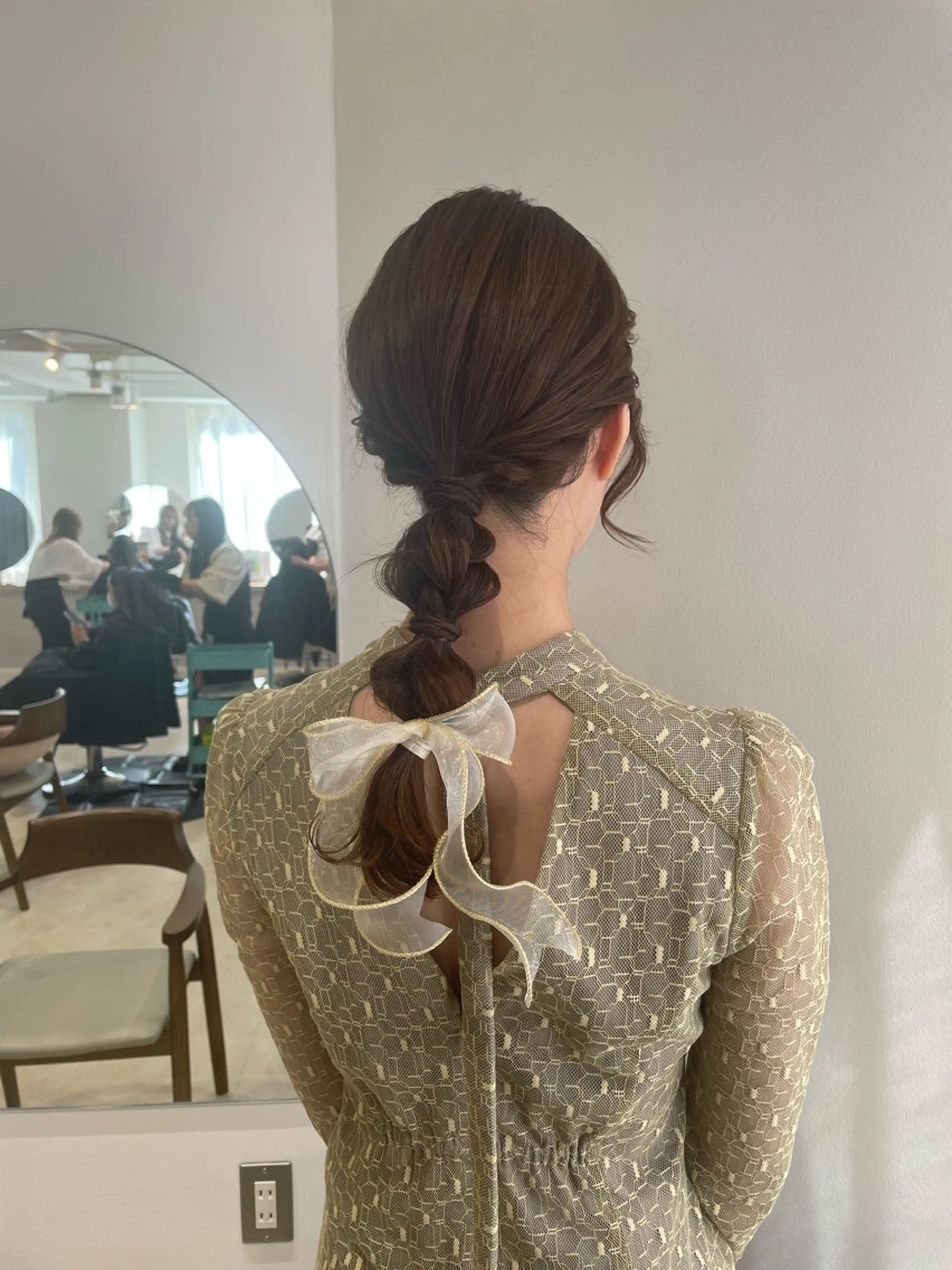 ロング ヘアアレンジ ヘアセット Osoko Hiyoriのヘアスタイル