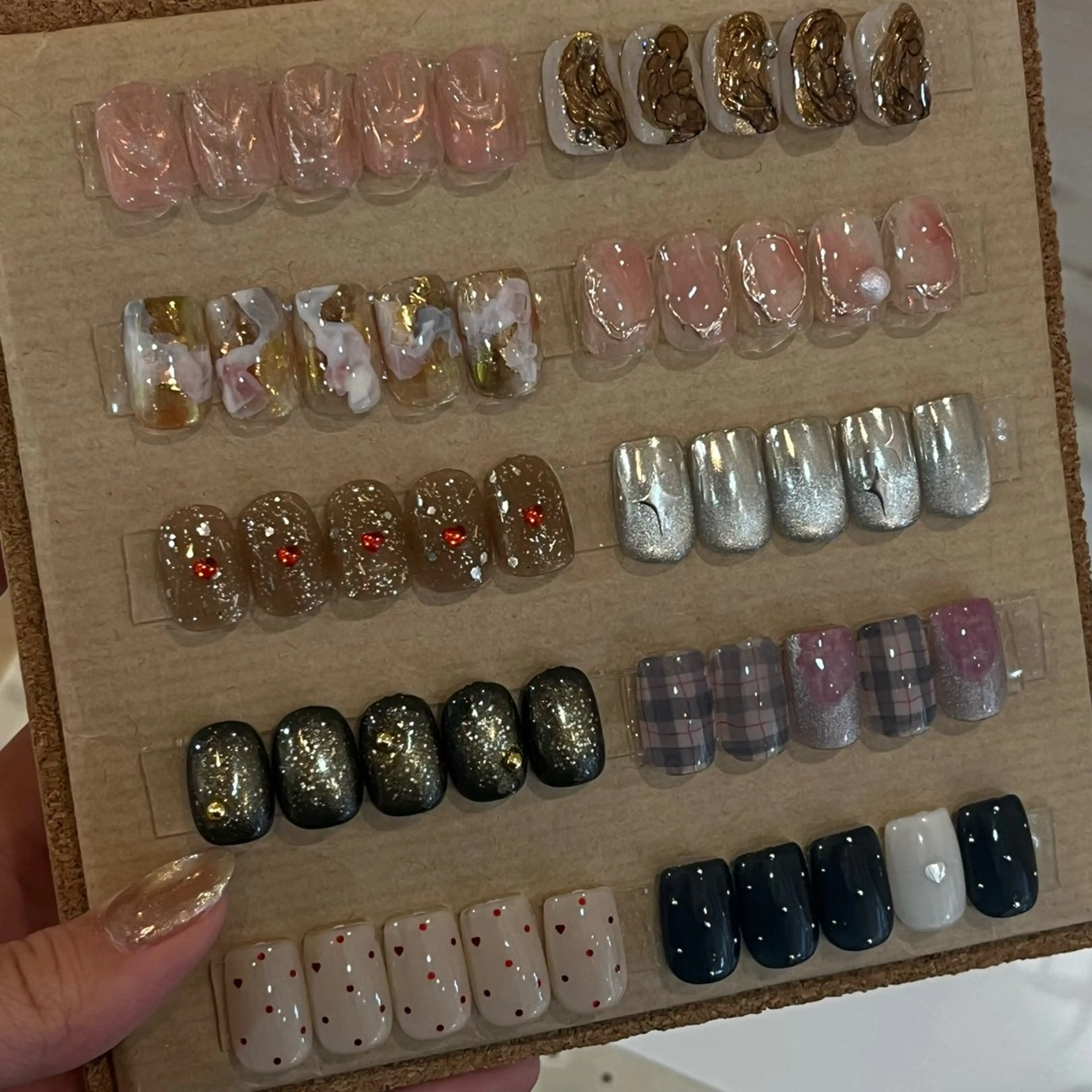 ネイル ハンドネイル 𝗿𝗶𝗰𝗼 ˎˊ˗のネイルデザイン