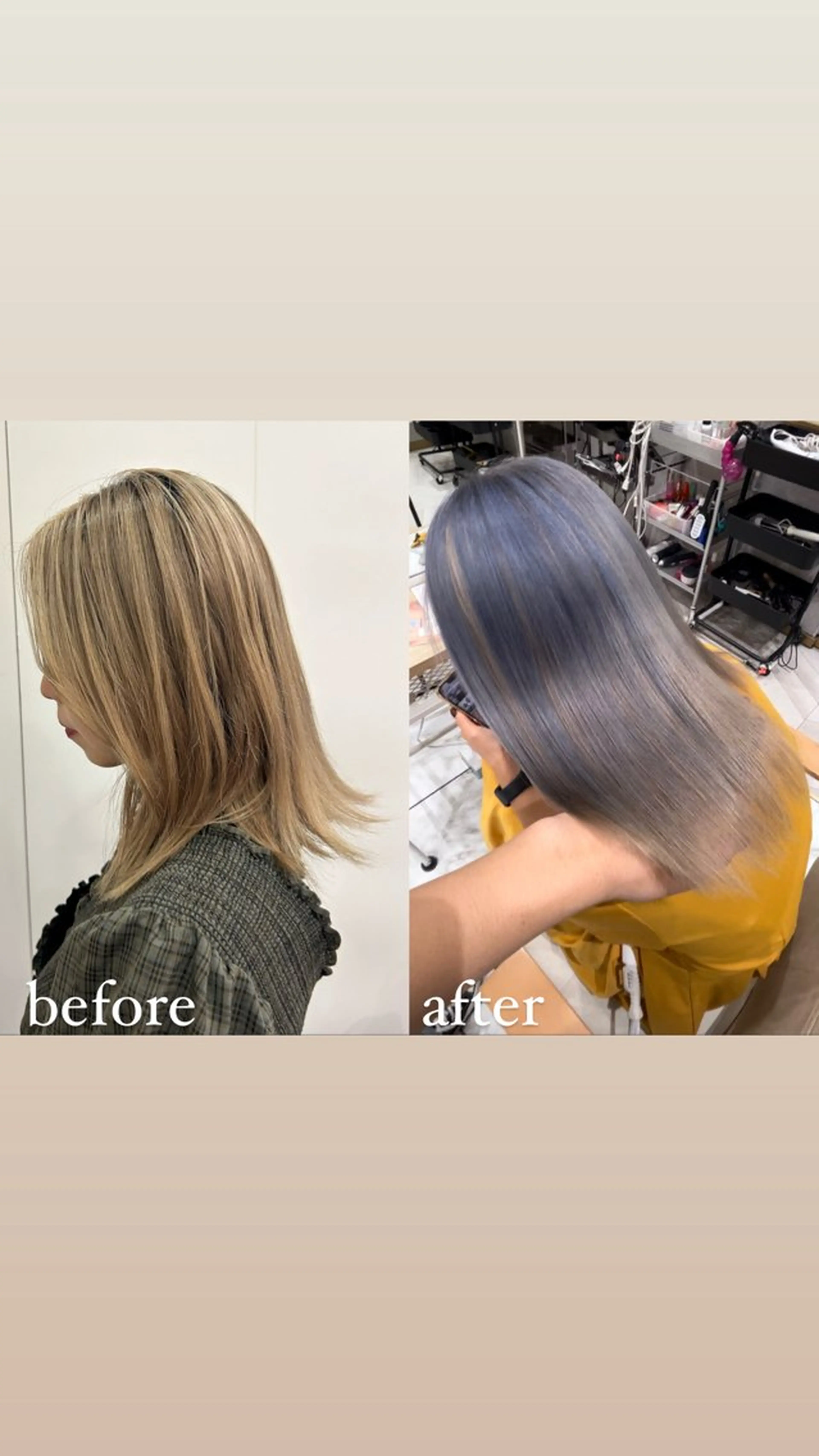 ロング カラー ハイトーンカラー カット ヘアカラー トリートメント 🥇メンズパーマ /縮毛矯正/木村神心のヘアスタイル