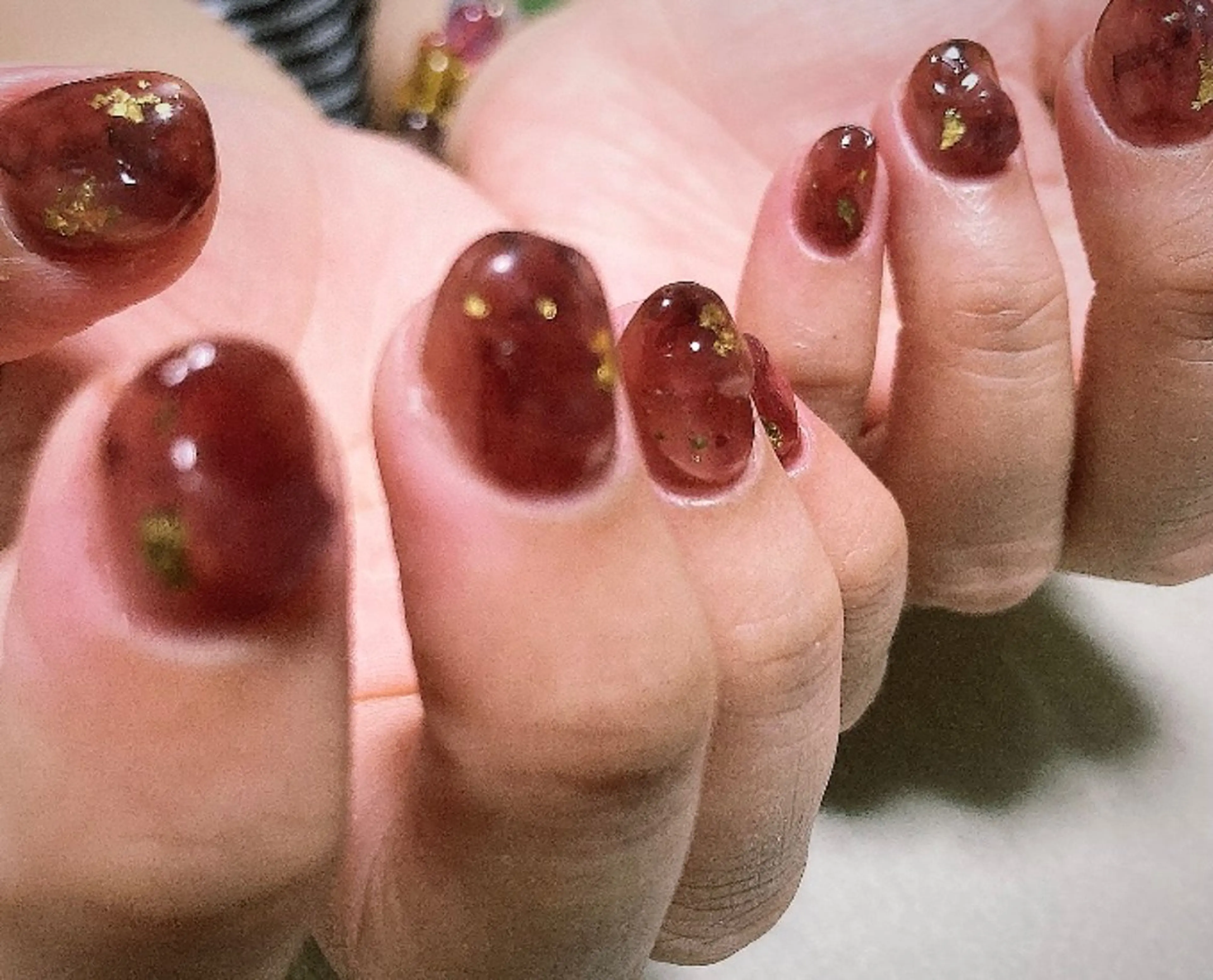 ネイル ニュアンスネイル フットネイル NAILSALON NUIT.[ニュイ]のネイルデザイン