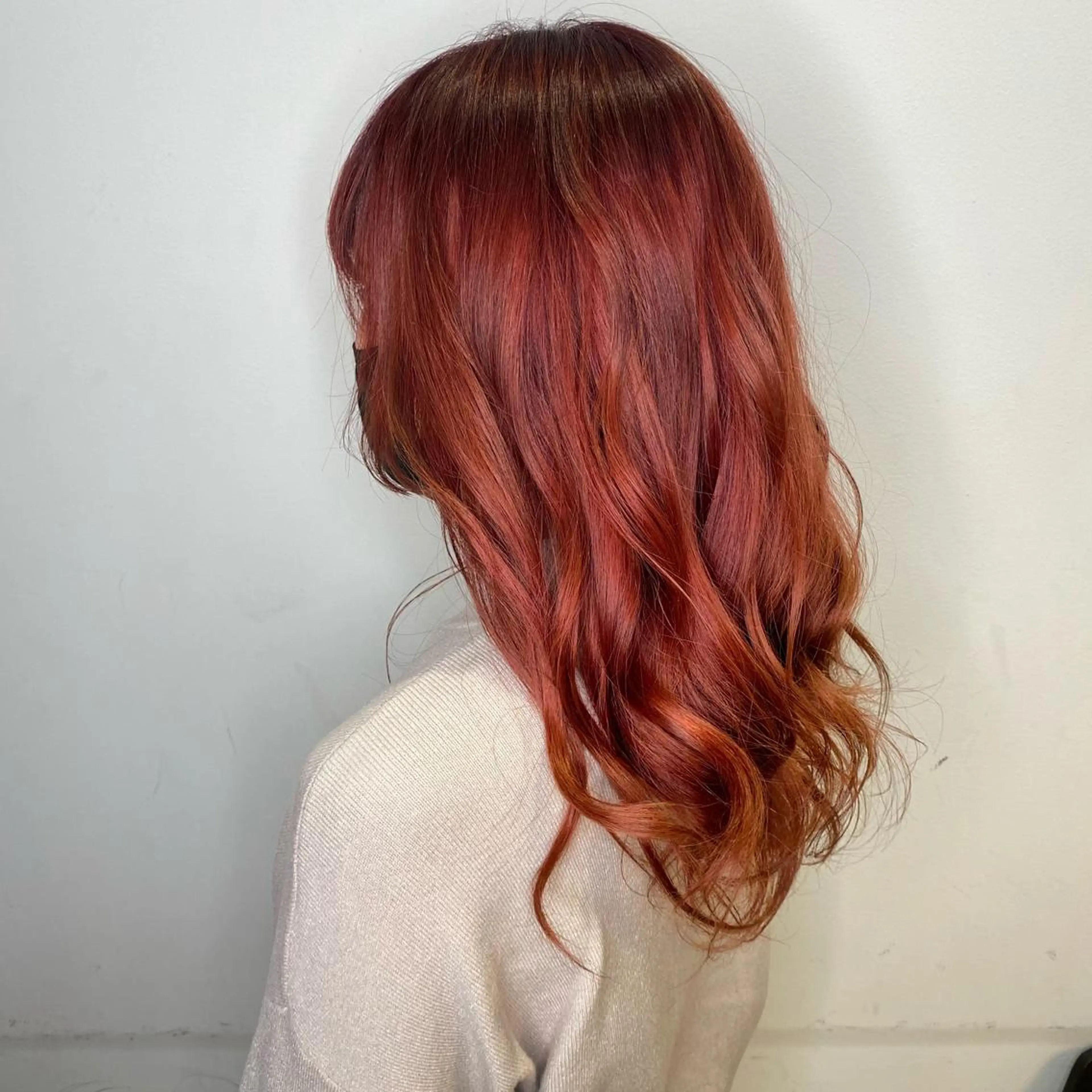 ロング カラー 酸スト/フェザー パーマ/三谷海斗のヘアスタイル