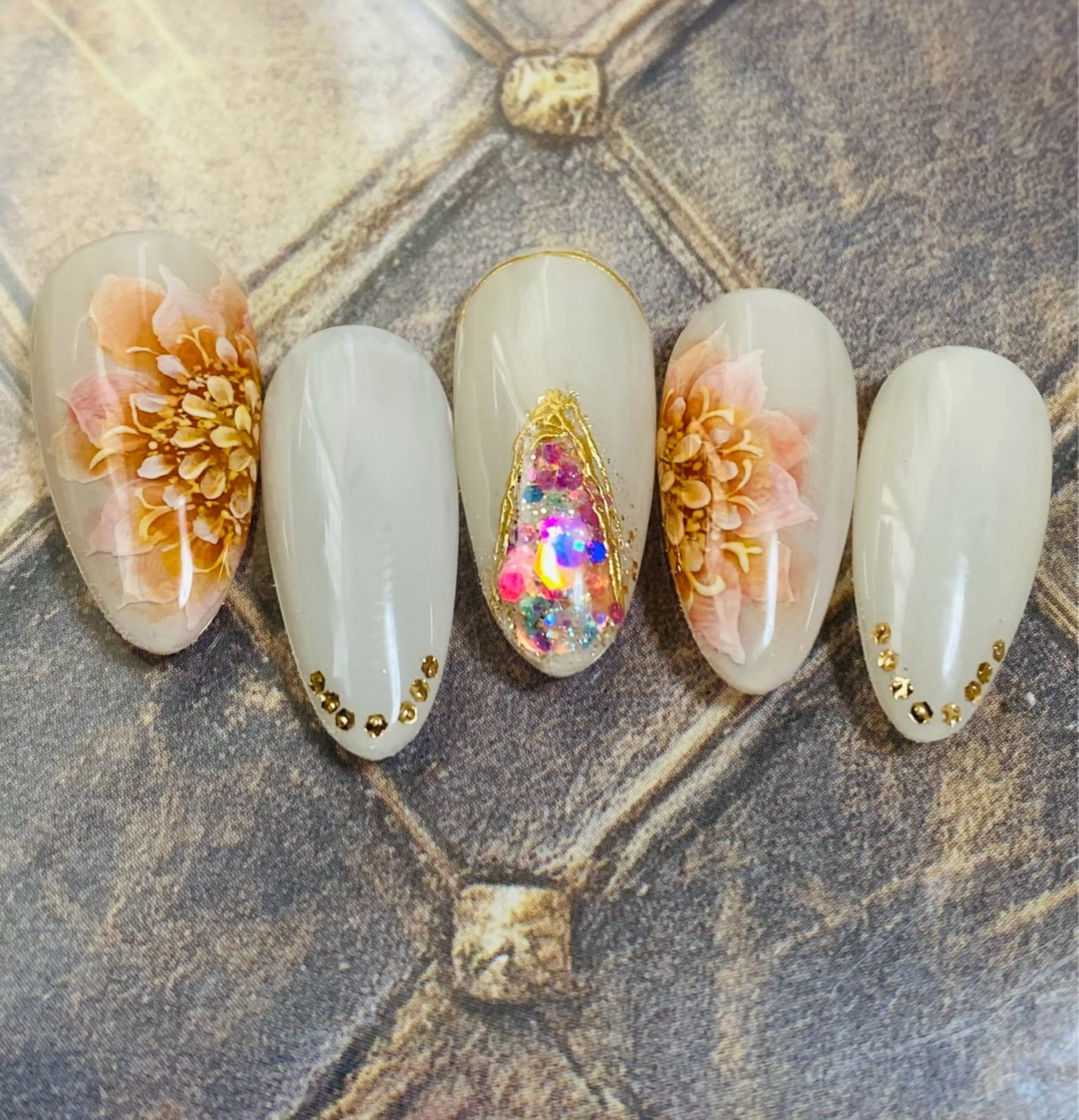 ネイル ハンドネイル ハンドケア 自宅ネイルサロン ♦️nuance♦️のネイルデザイン