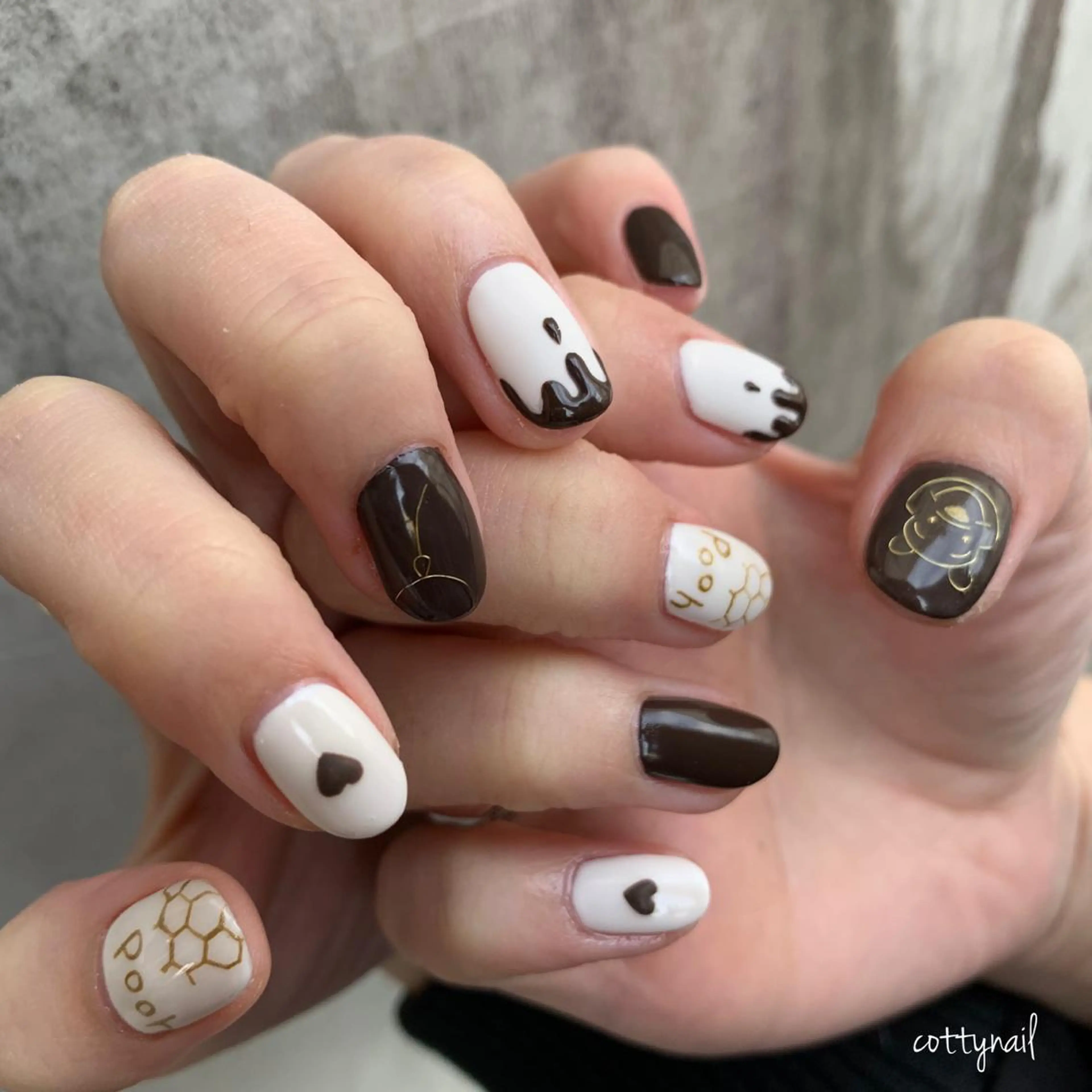 ネイル ジェルネイル ニュアンスネイル バレンタイン cottynail -miki-のその他イメージ