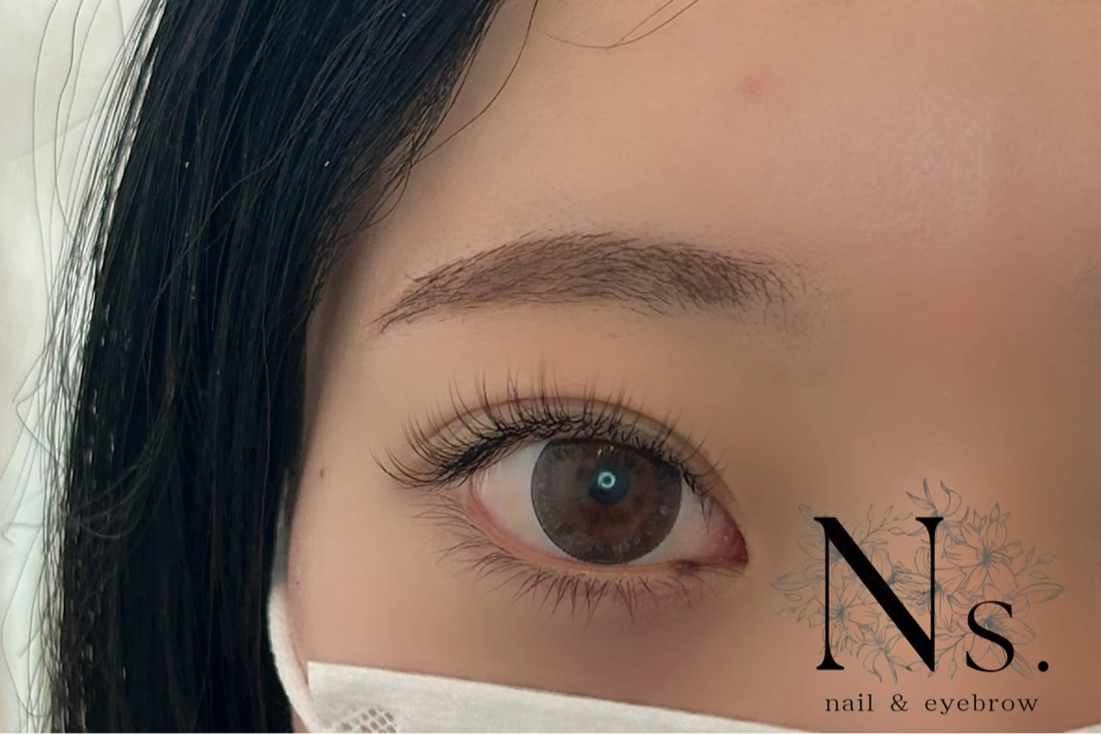 マツエク・マツパ セーブル マツエク Ns.nail &eyebrow所属・Ns.nail& eyebrow南瑠華のマツエク・マツパデザイン
