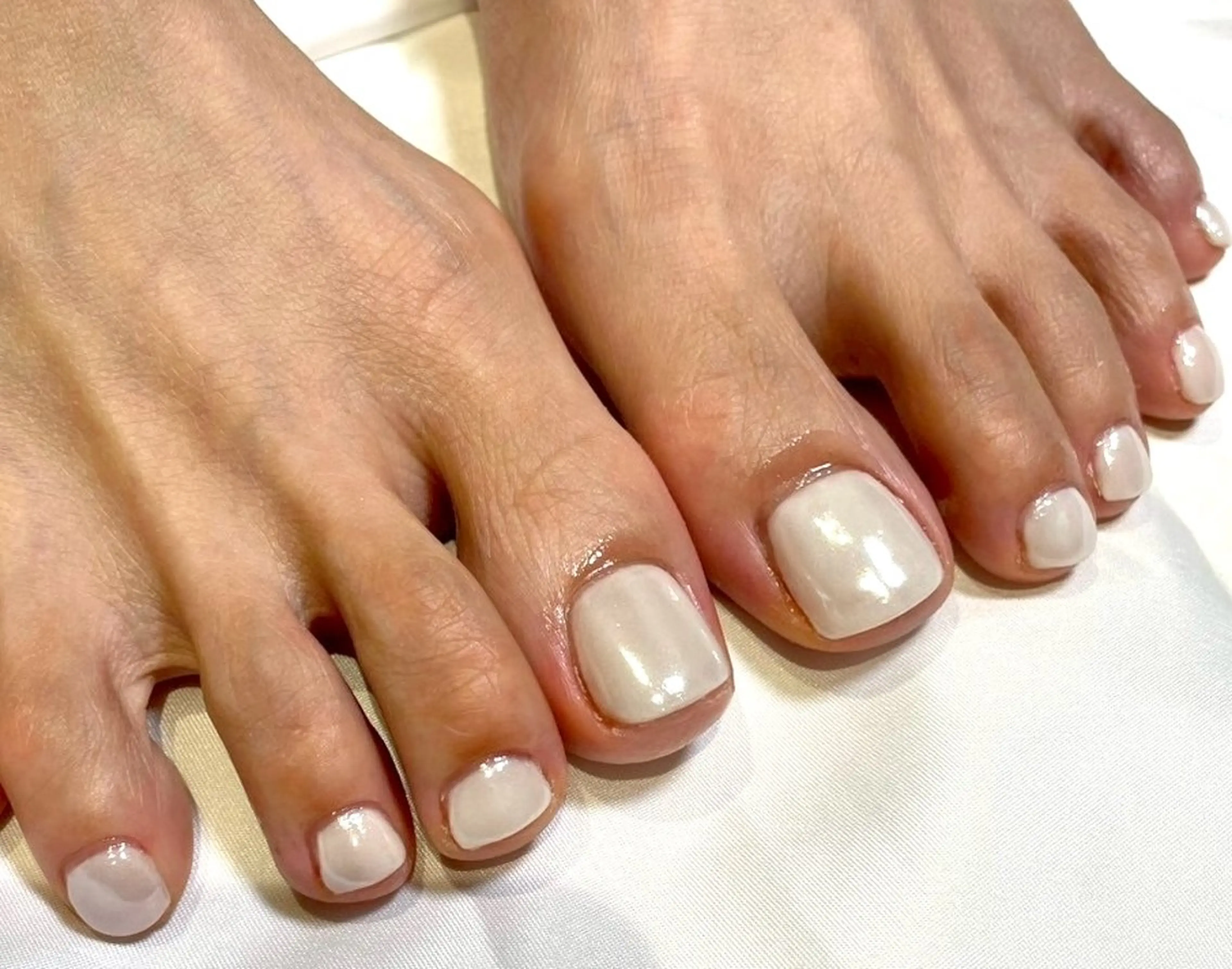 ネイル フットネイル ワンカラーネイル Nail Salon Luanaのネイルデザイン