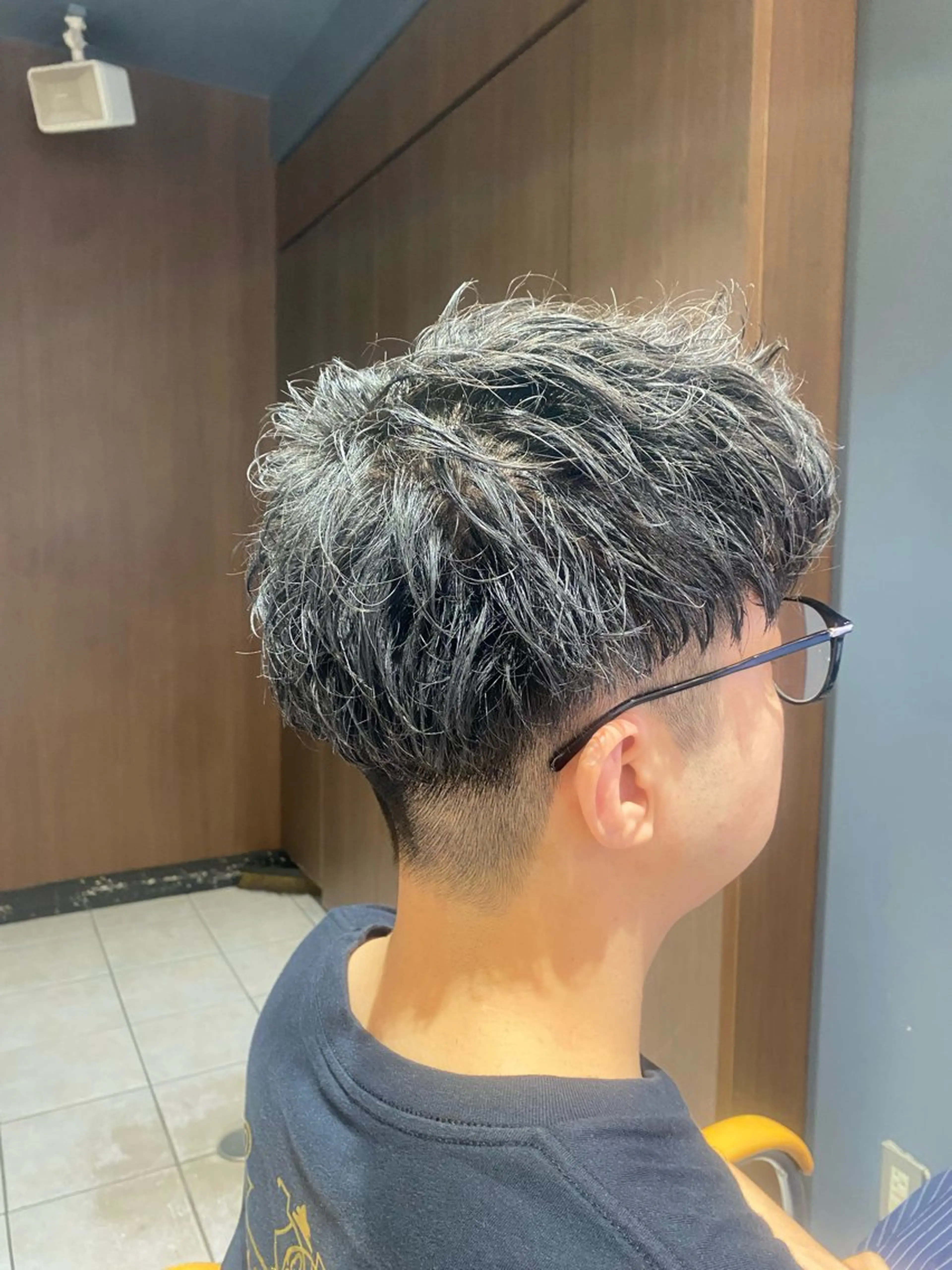 メンズ カット パーマ 🌟メンズ/ミニボブ Marin💟のヘアスタイル