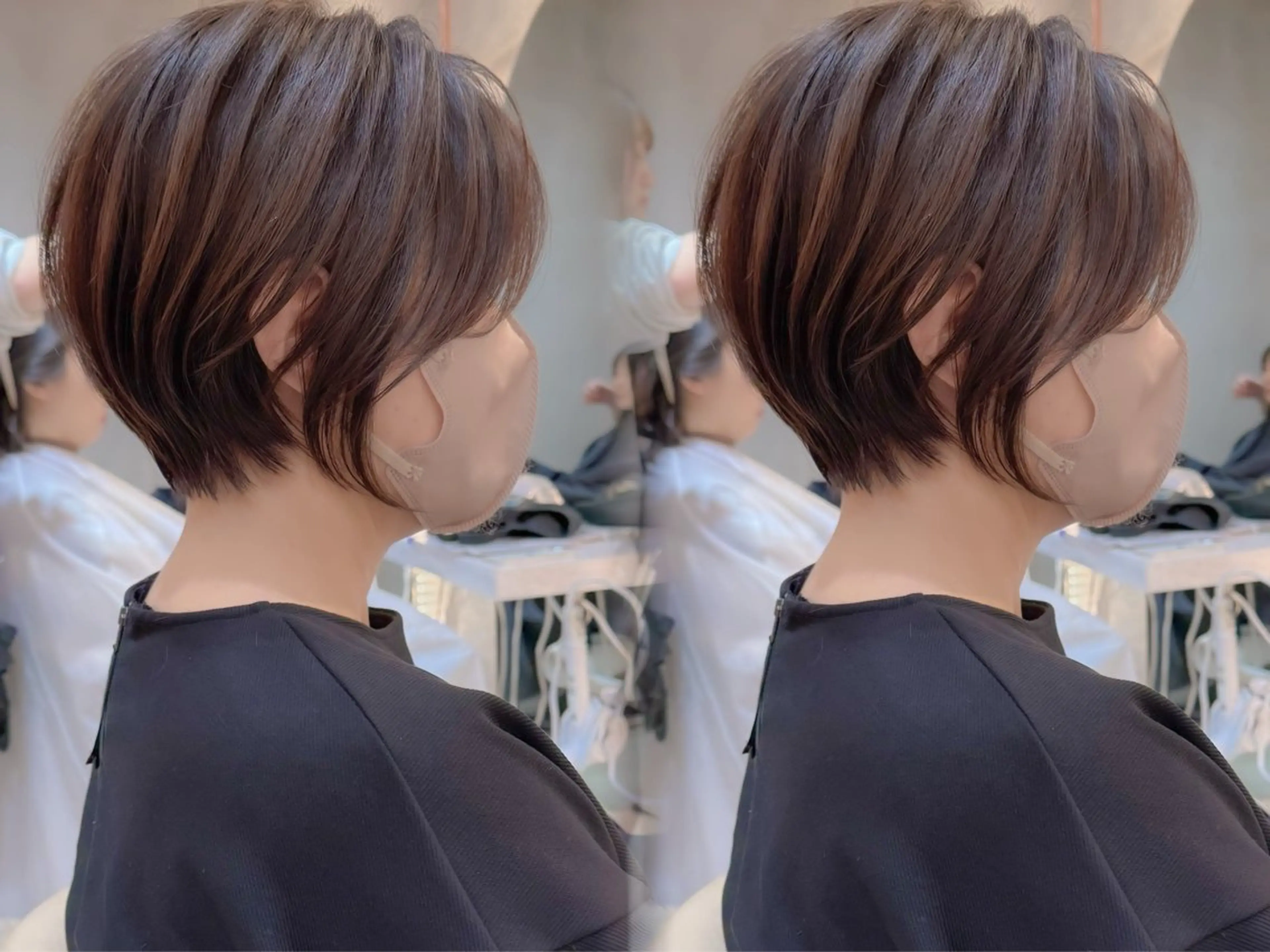 ショート カラー カット ヘアカラー トリートメント ボブ/ショート/ 縮毛矯正⚜️工藤昴のヘアスタイル