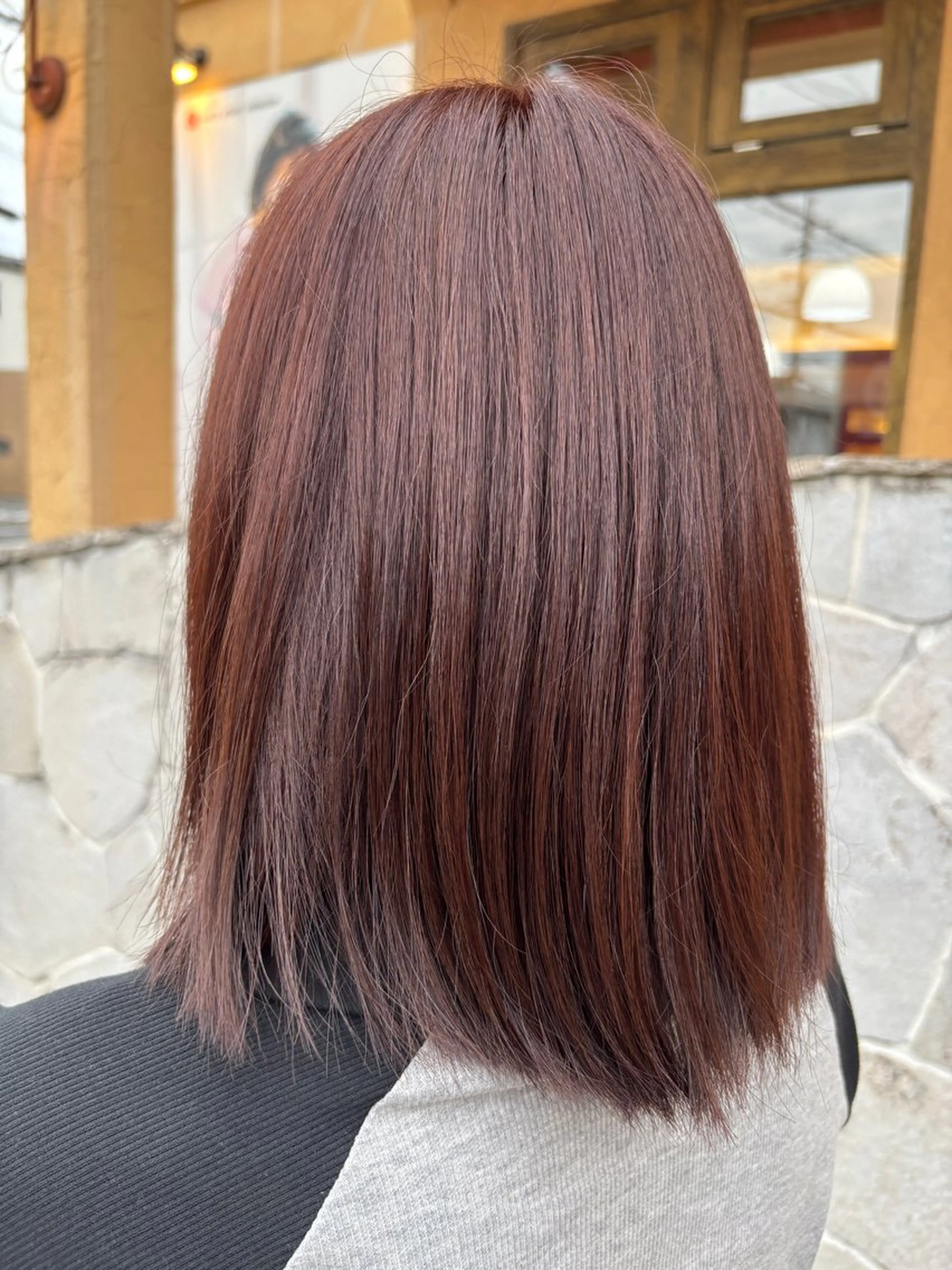 ミディアム ピンクブラウン ヘアカラー Taiyou ☀️のその他イメージ
