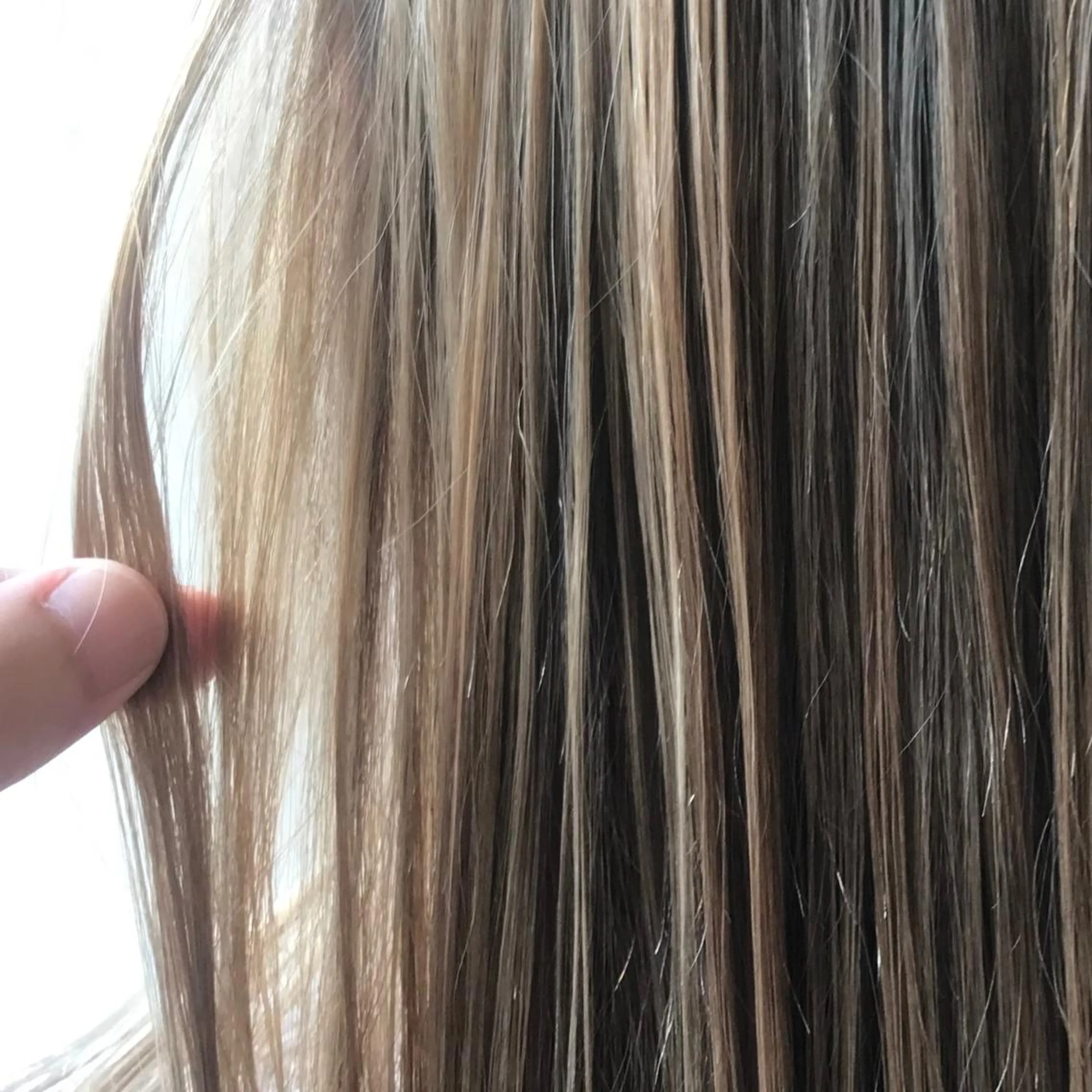 セミロング カラー Naoka 平尾/高宮のヘアスタイル