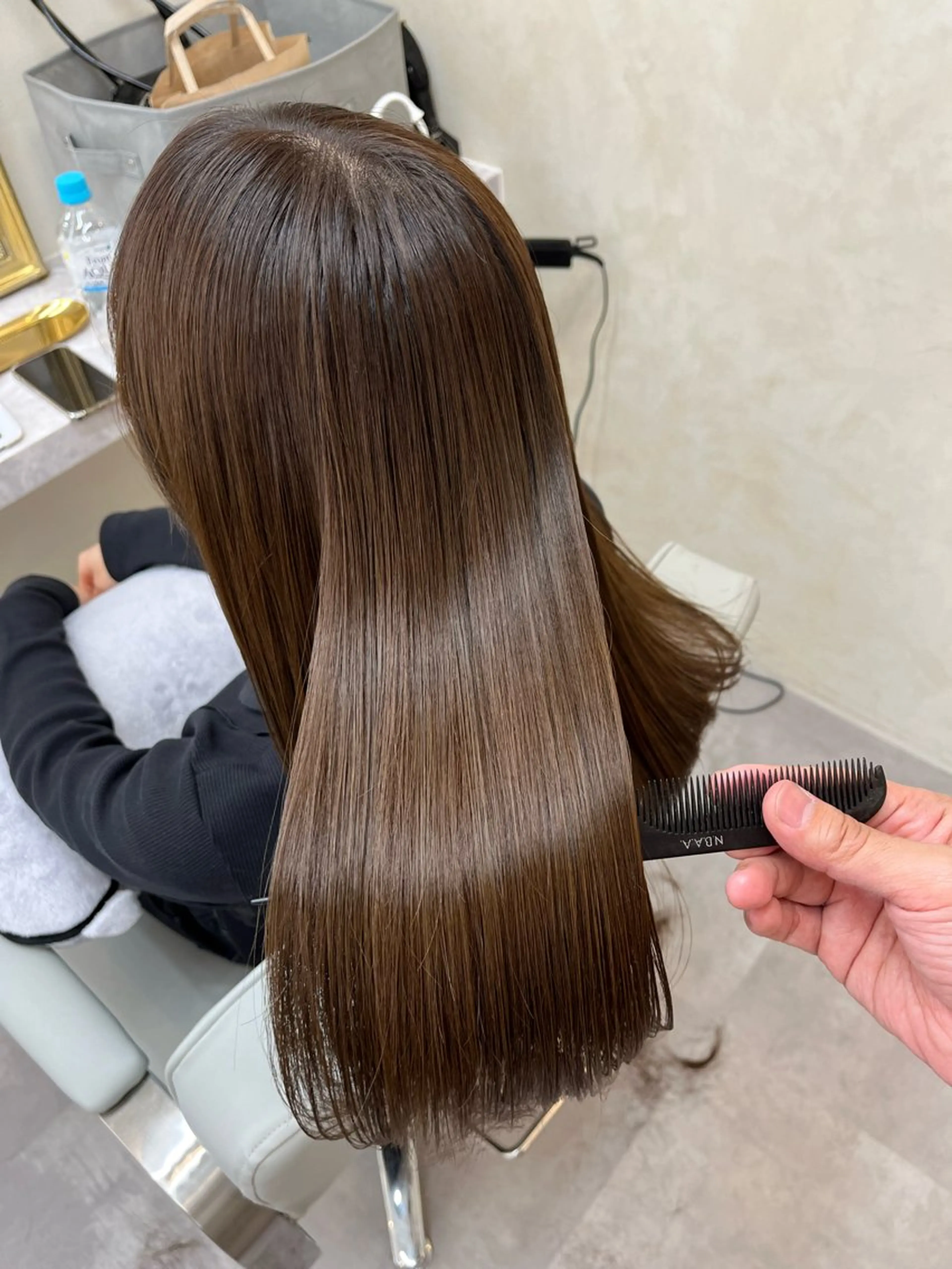 ミディアム カラー 中野  淳のヘアスタイル