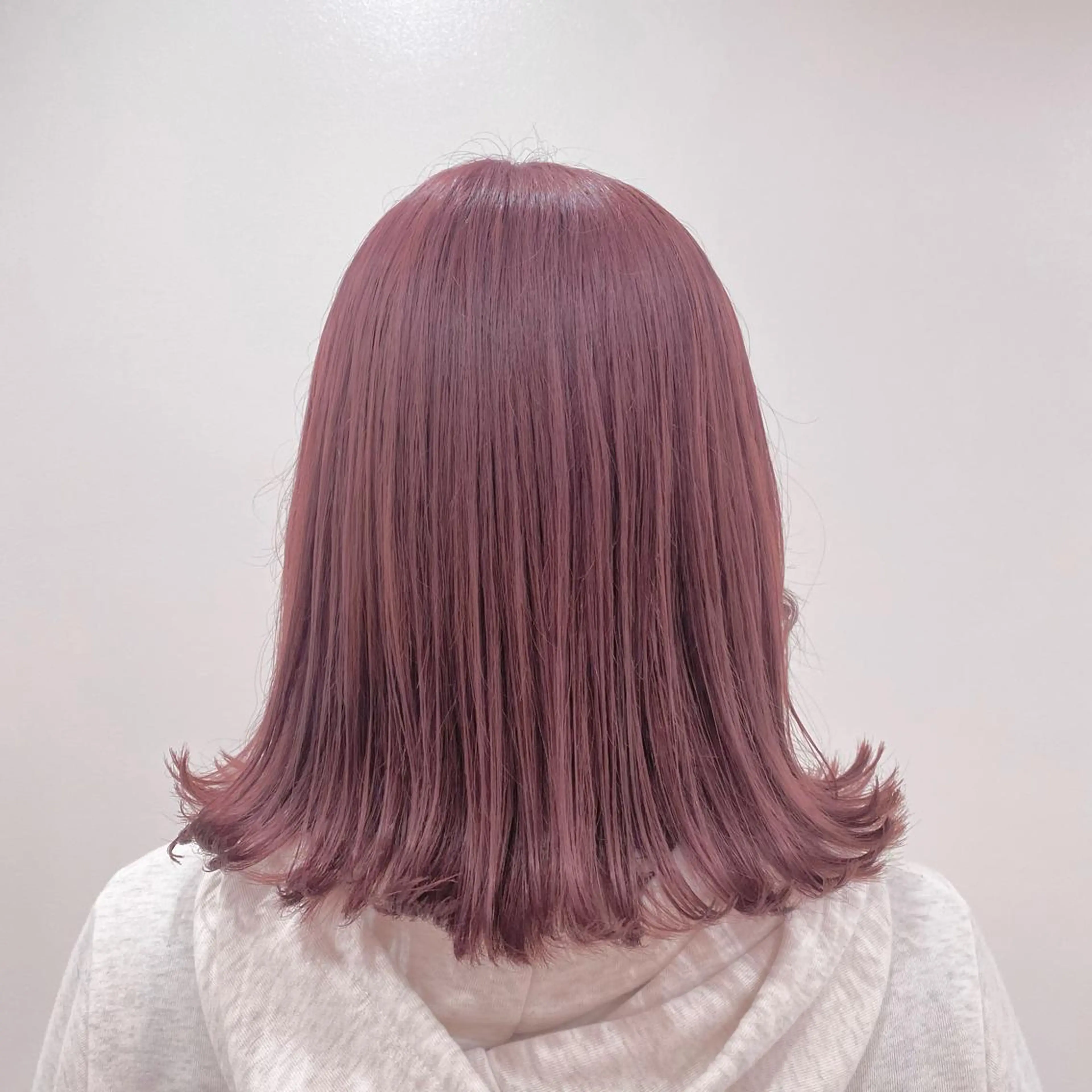 ミディアム カラー マンツーマン女性 美容師 奏のヘアスタイル