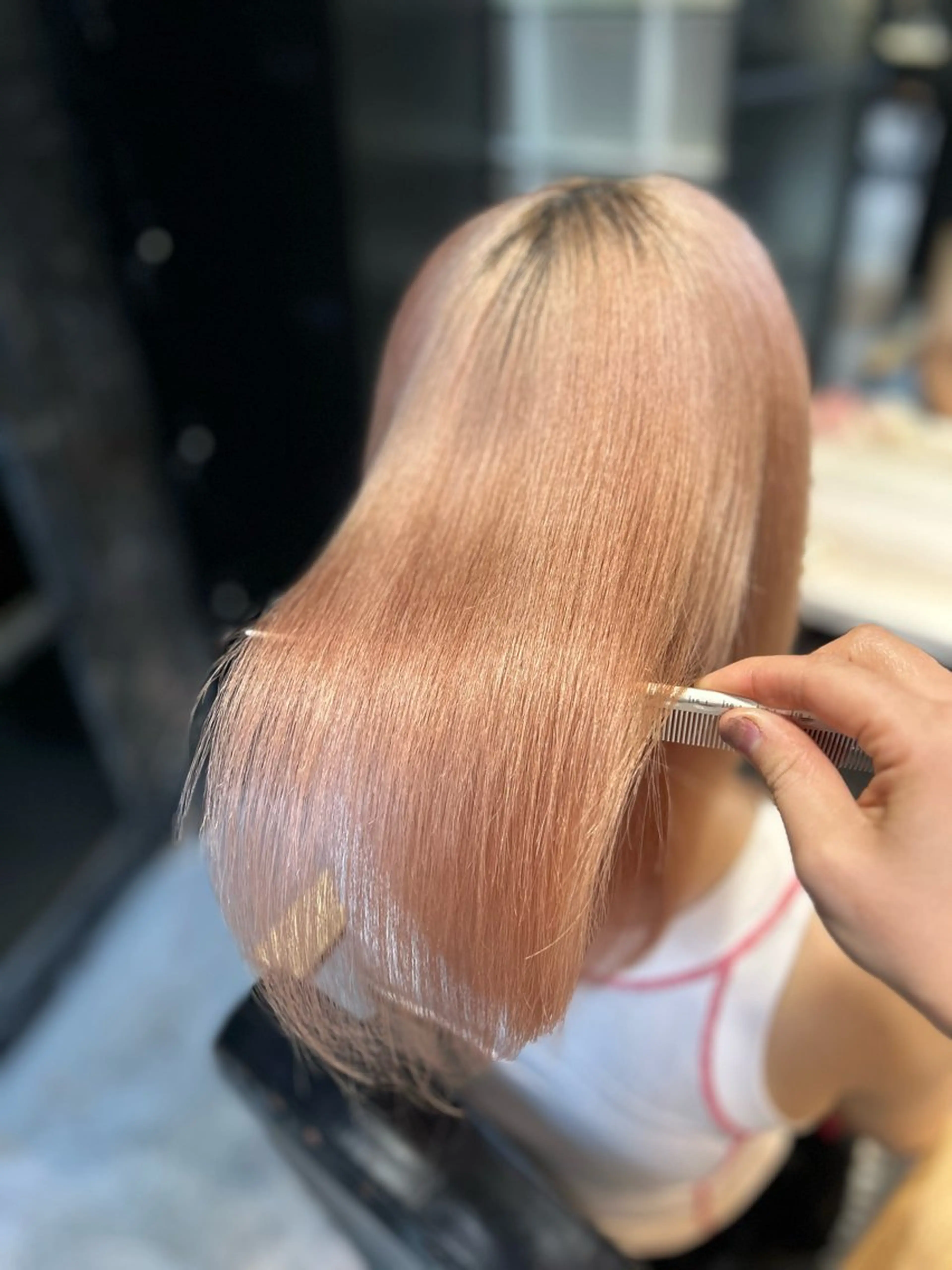 ショート 🌷ブリーチ縮毛矯正 /mina🌷のヘアスタイル