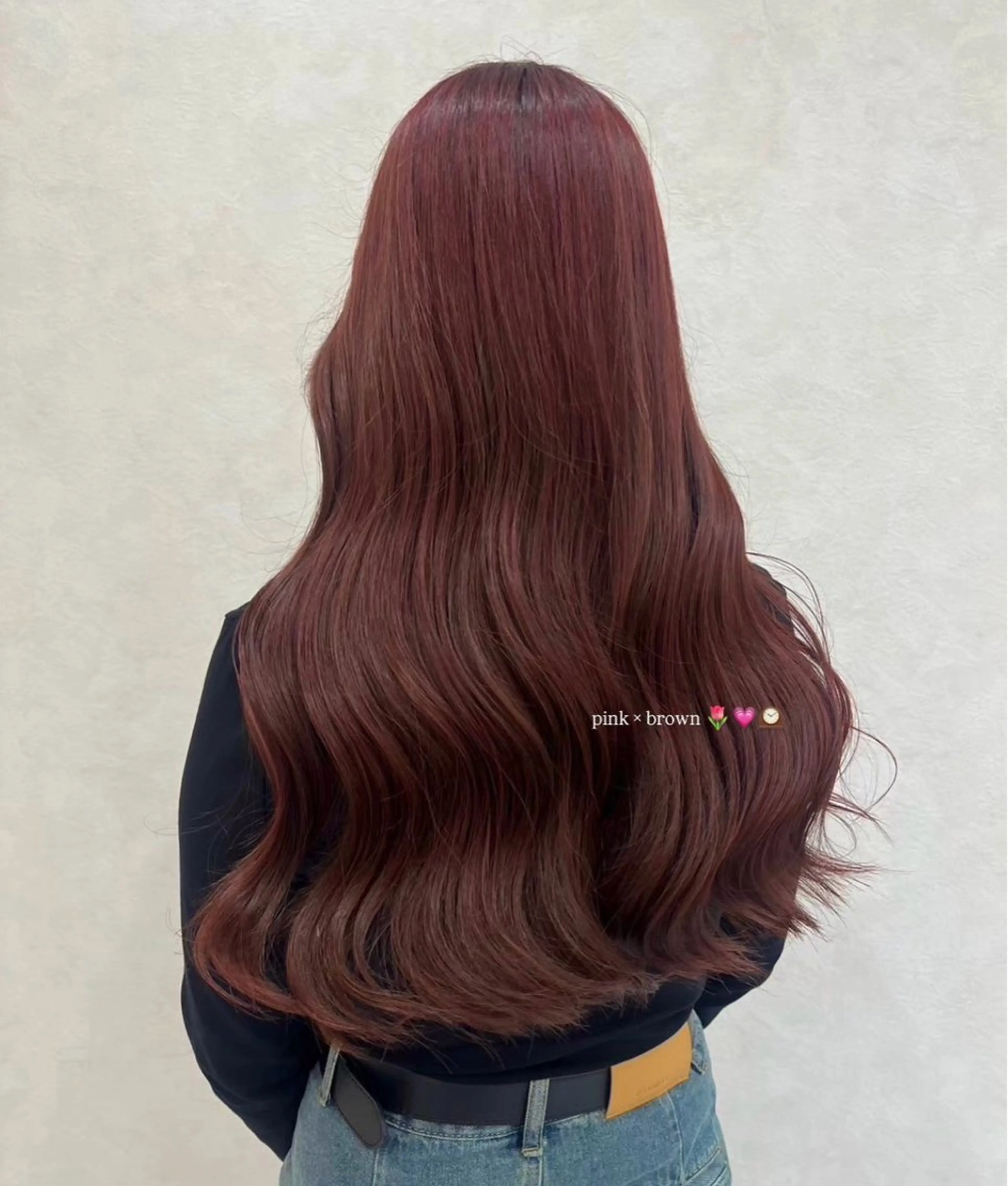 ロング カラー ヘアカラー 透明感カラー🪼🩵 𝐑𝐢𝐧のヘアスタイル