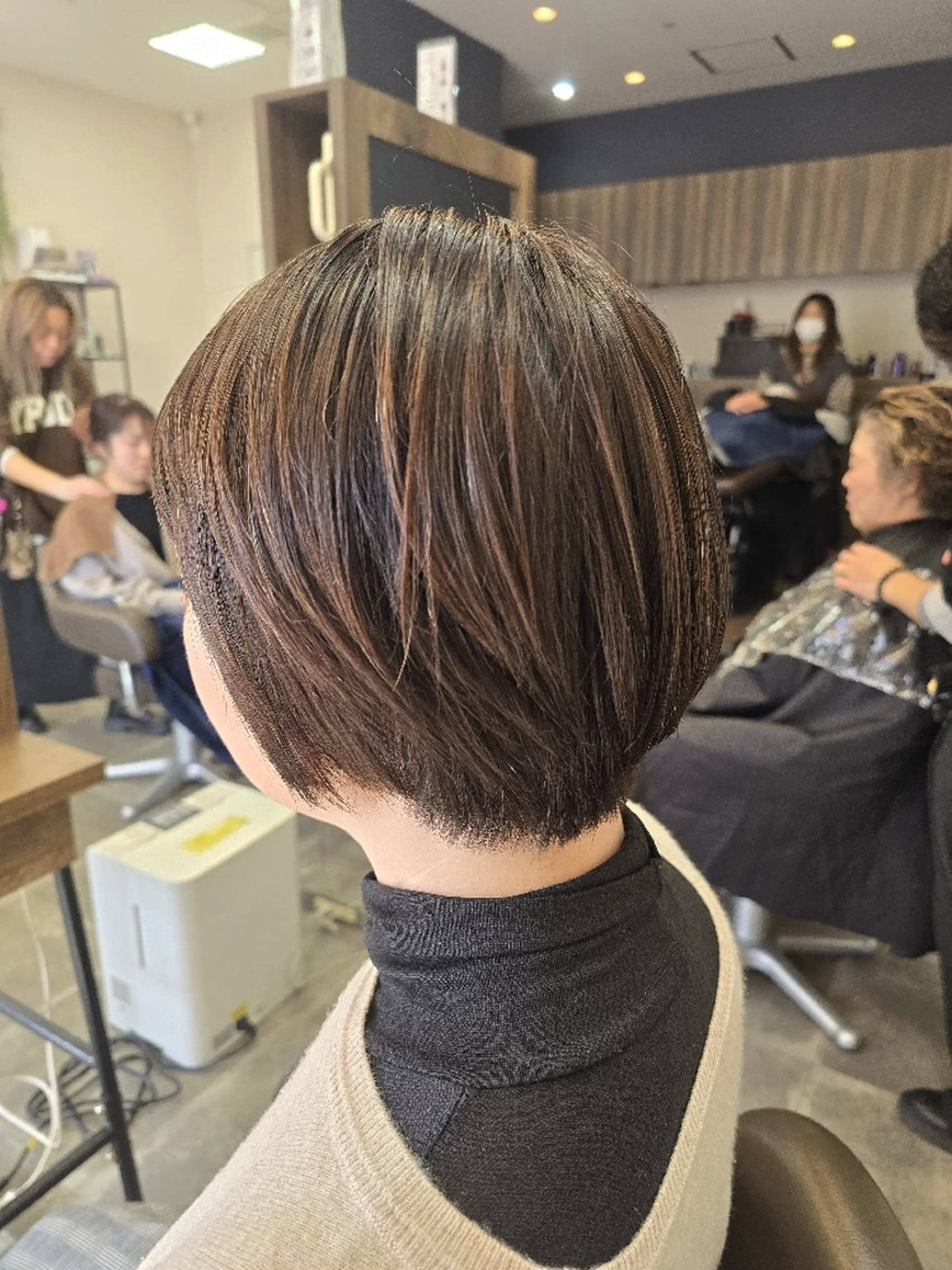 ショート 韓国風ヘア 石川(park) ジェウンのヘアスタイル