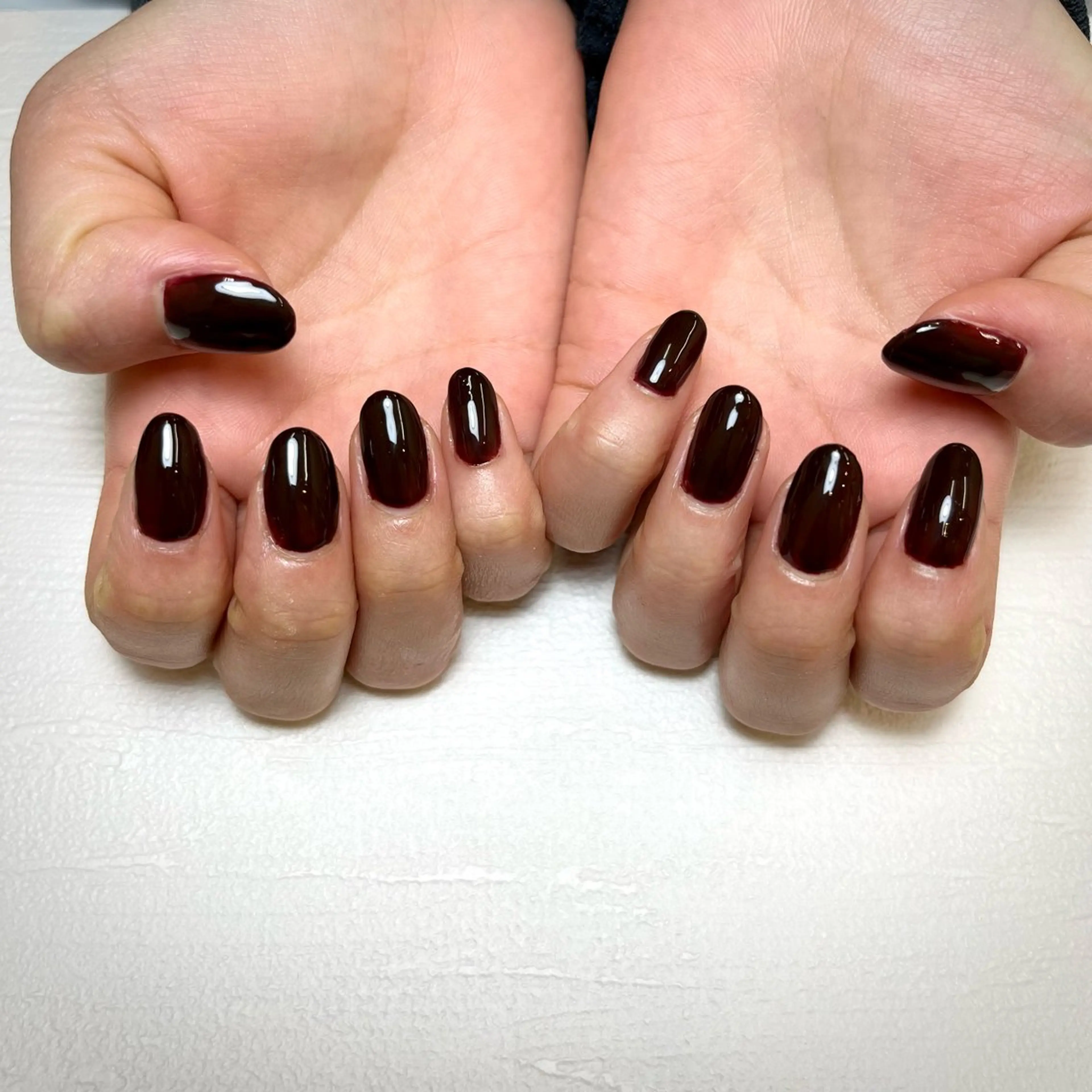 ネイル ワンカラーネイル RINA .のネイルデザイン