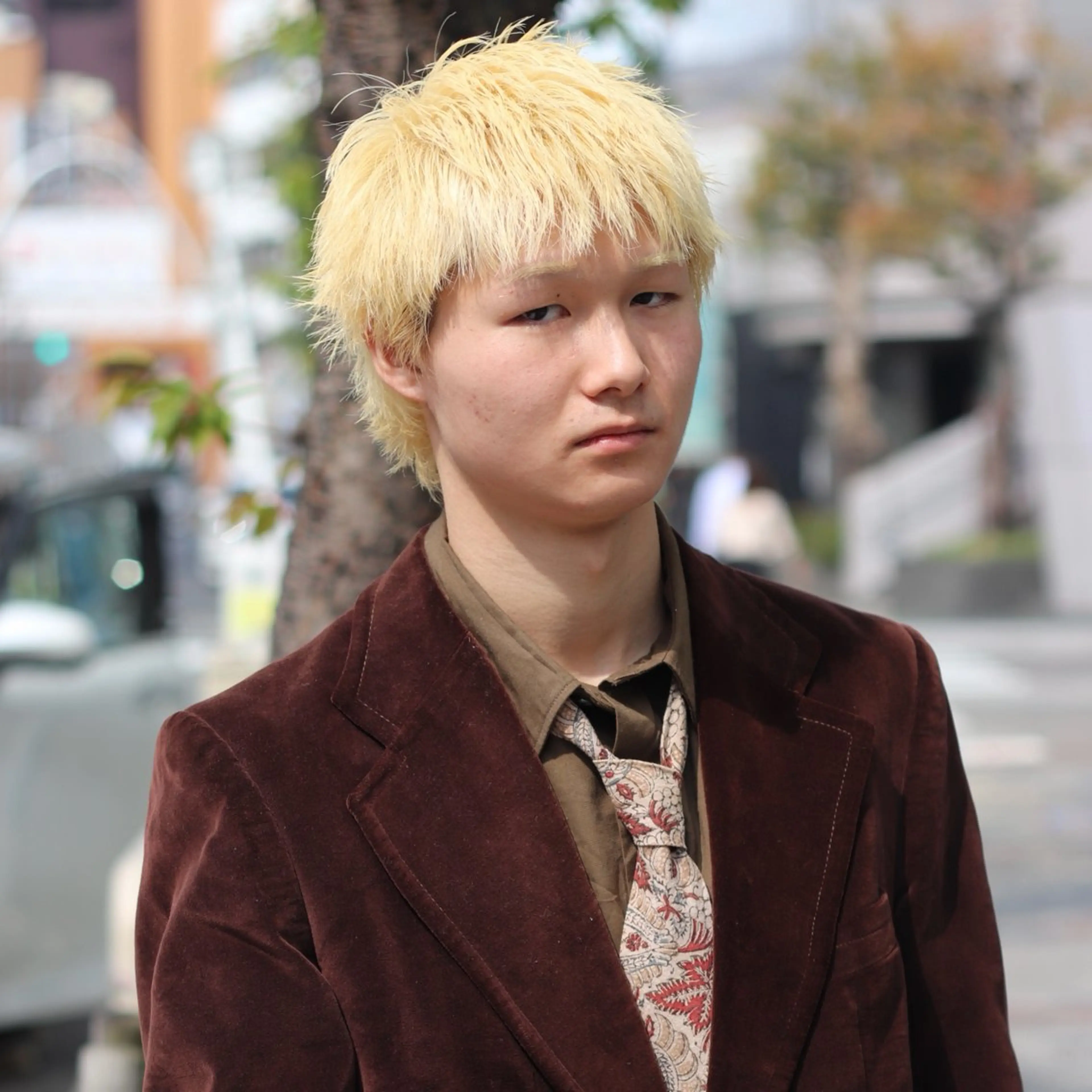 【メンズホワイトブロンド】ダブルケアブリーチ＋トナー＋カットの写真