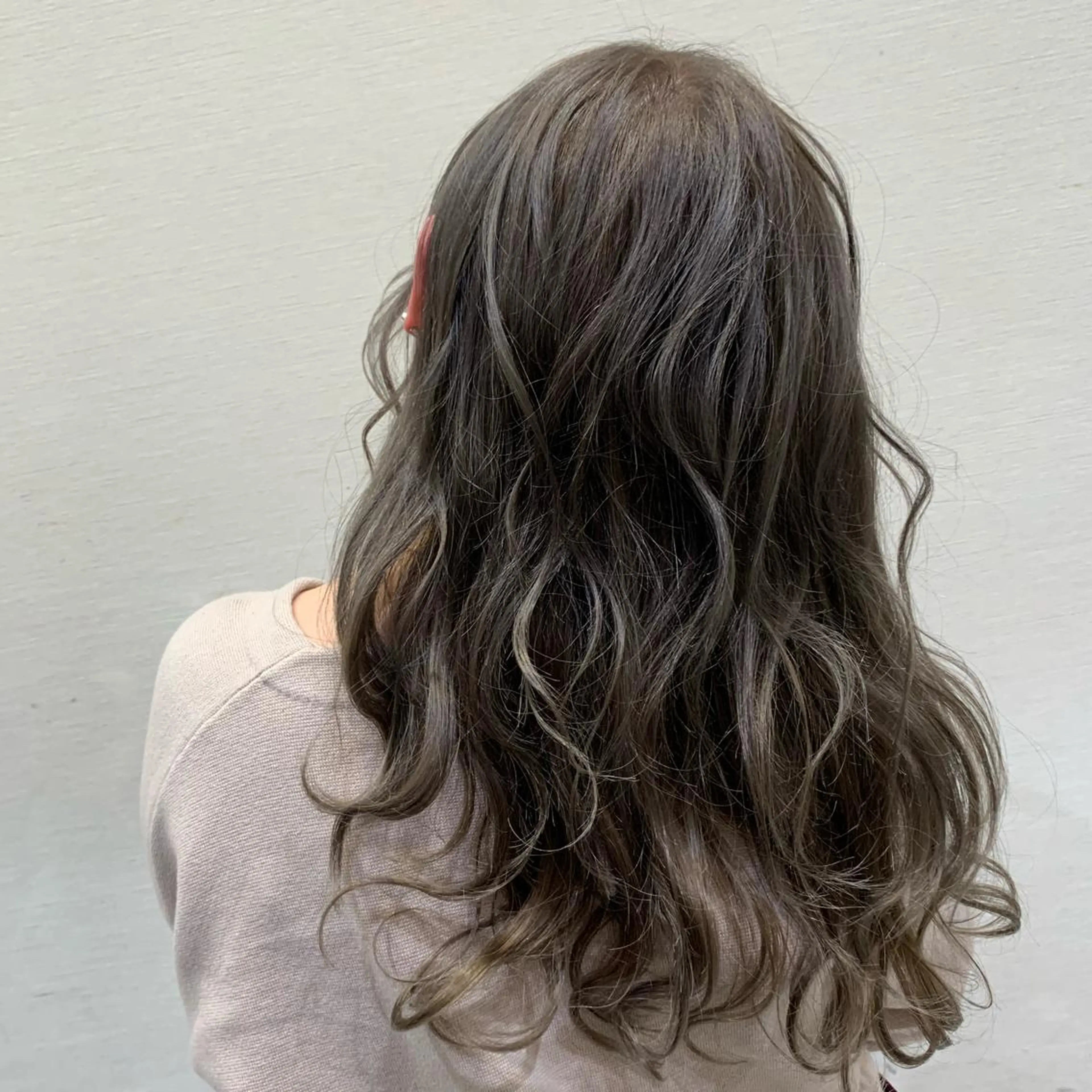 ロング カラー グレージュ 完全美髪特化 髪質改善/島　悠輔のヘアスタイル