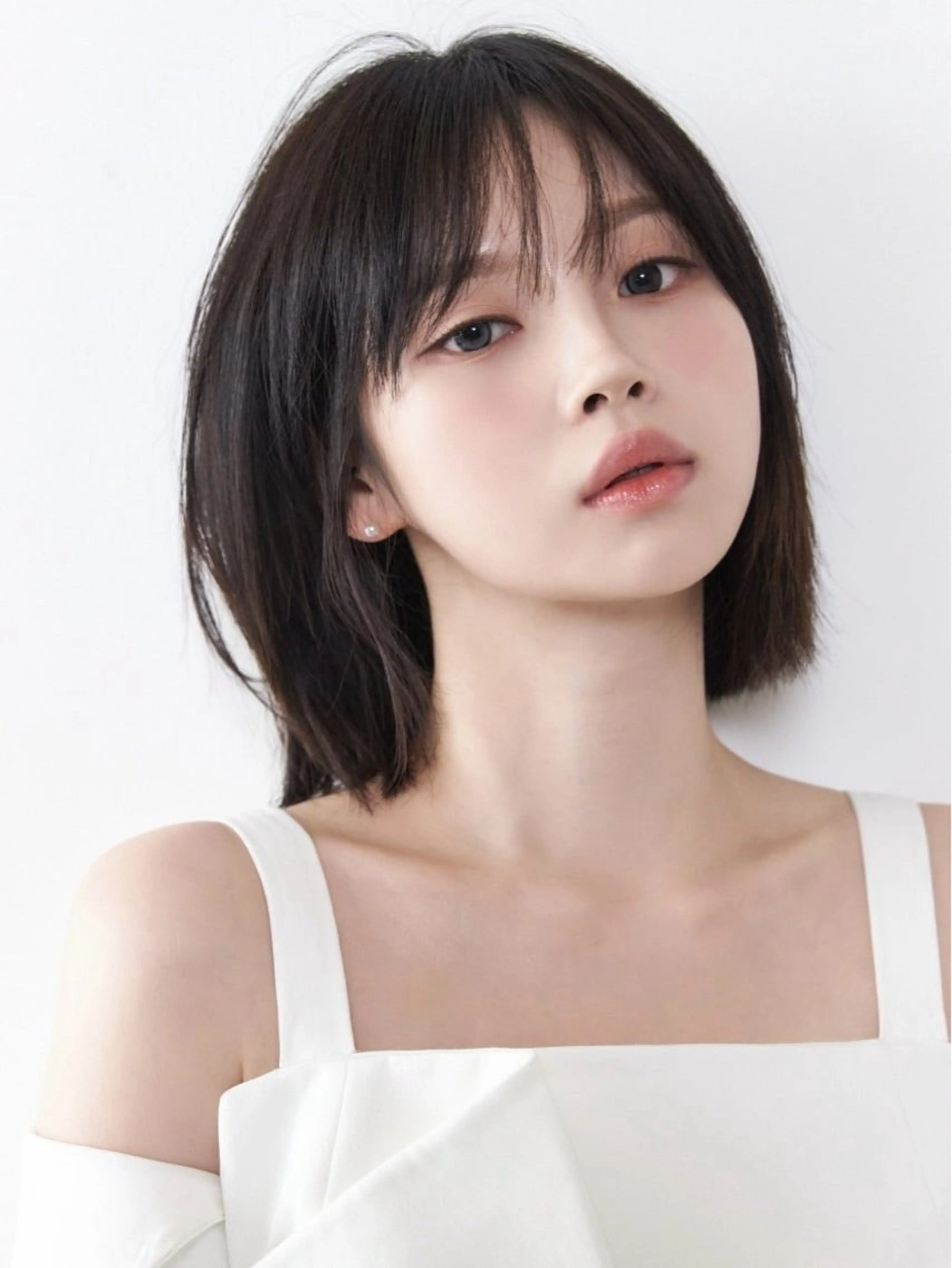 ミディアム 本場韓国ヘア特化 아이비/Aibiのヘアスタイル