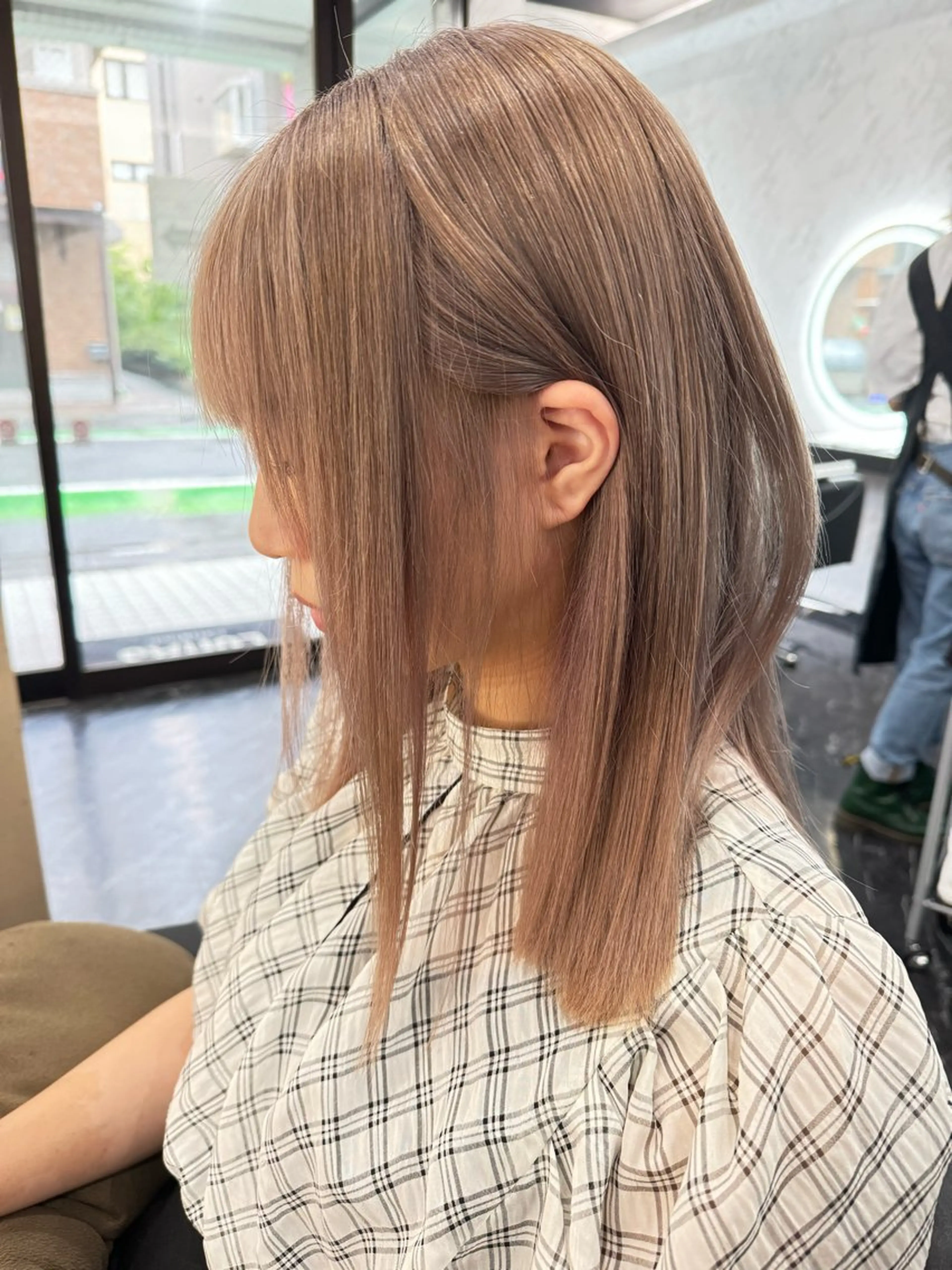 ミディアム ヘアカラー LOHAS Kanaのヘアスタイル