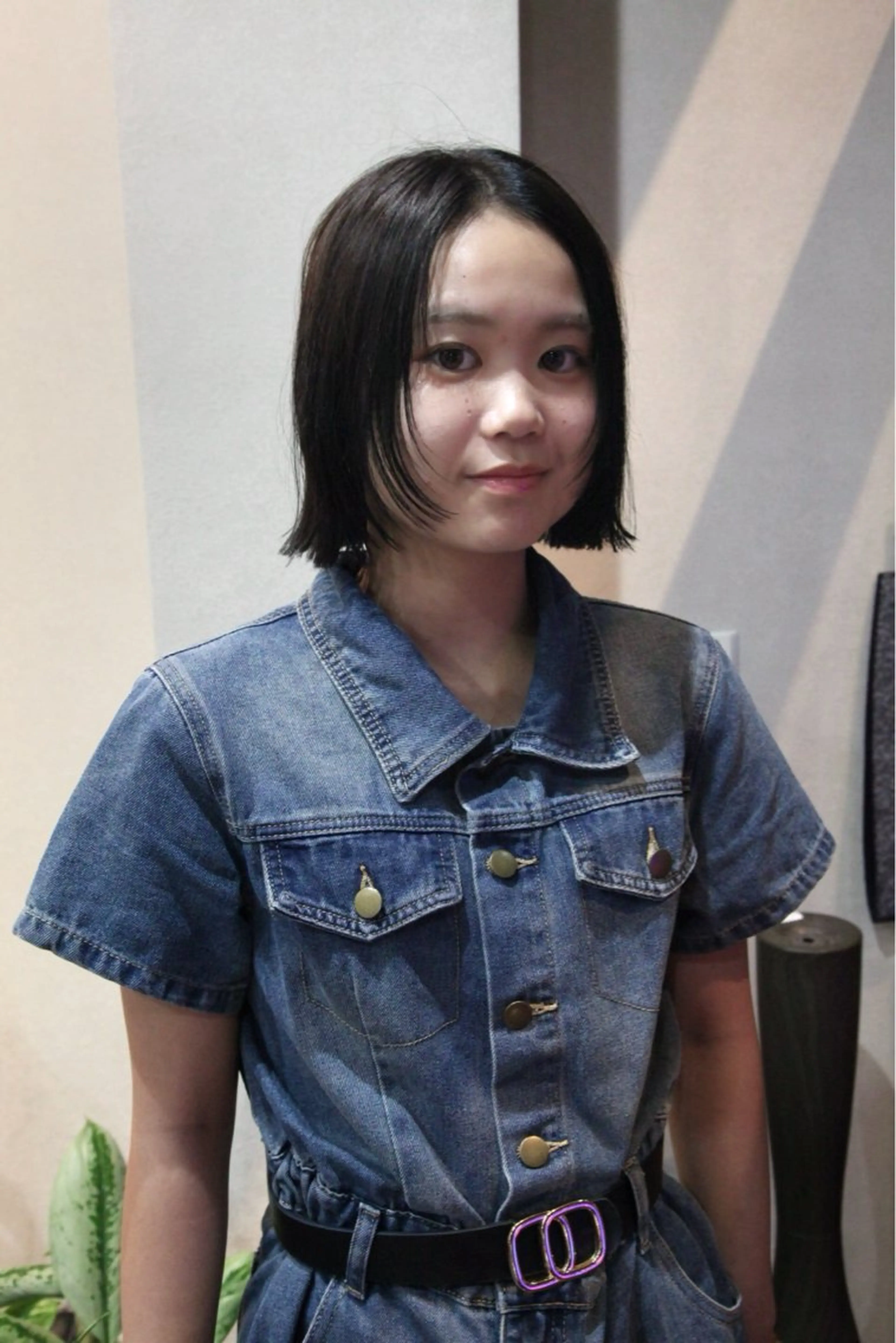 ショート ボブ 顔周りカット レイヤーカット カット デザインパーマ 藤田和樹のヘアスタイル