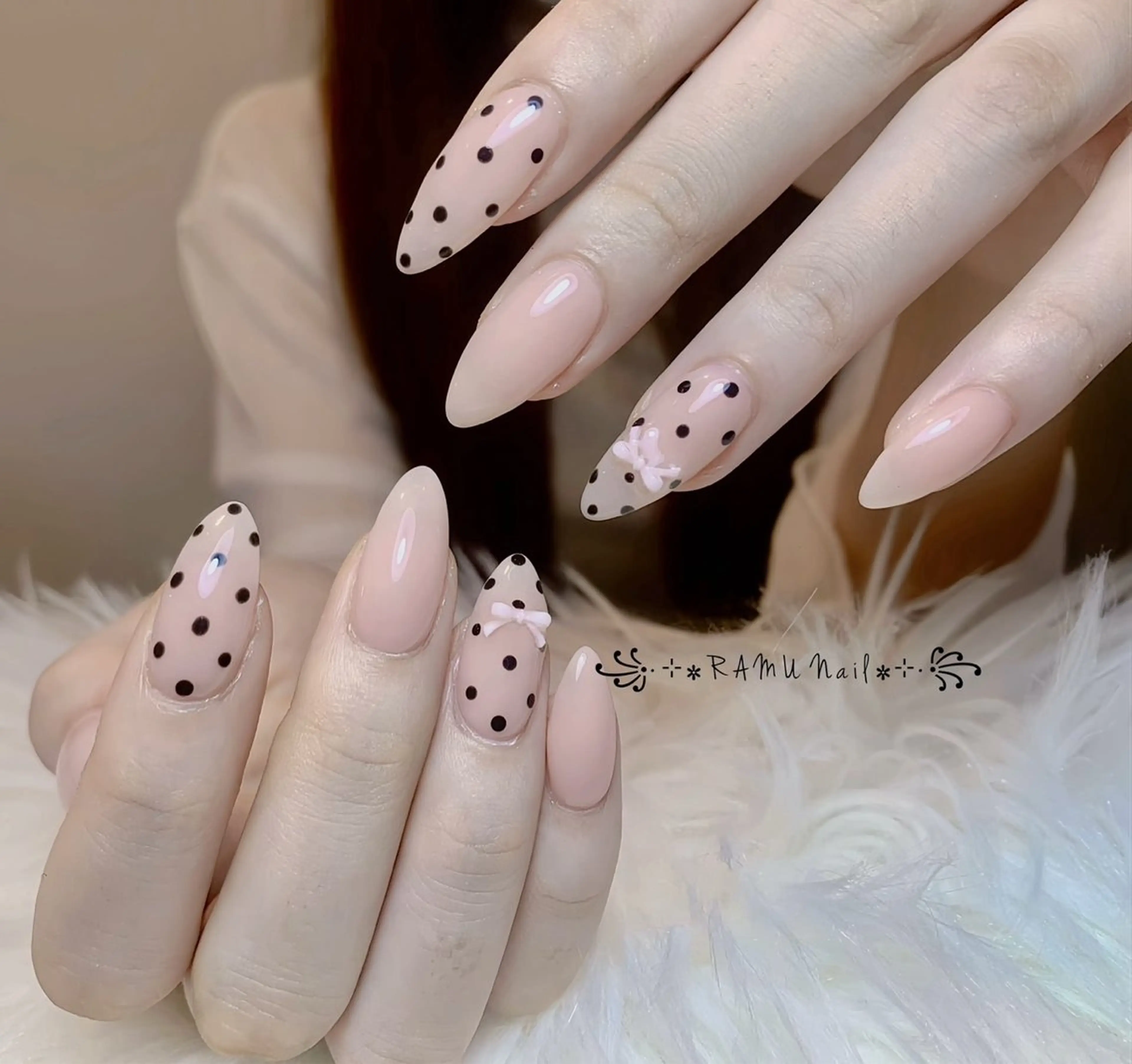 ネイル キラキラネイル マグネットネイル ミラーネイル ピンク ワンホンネイル ハンドネイル RAMU Nail 恵比寿店のネイルデザイン