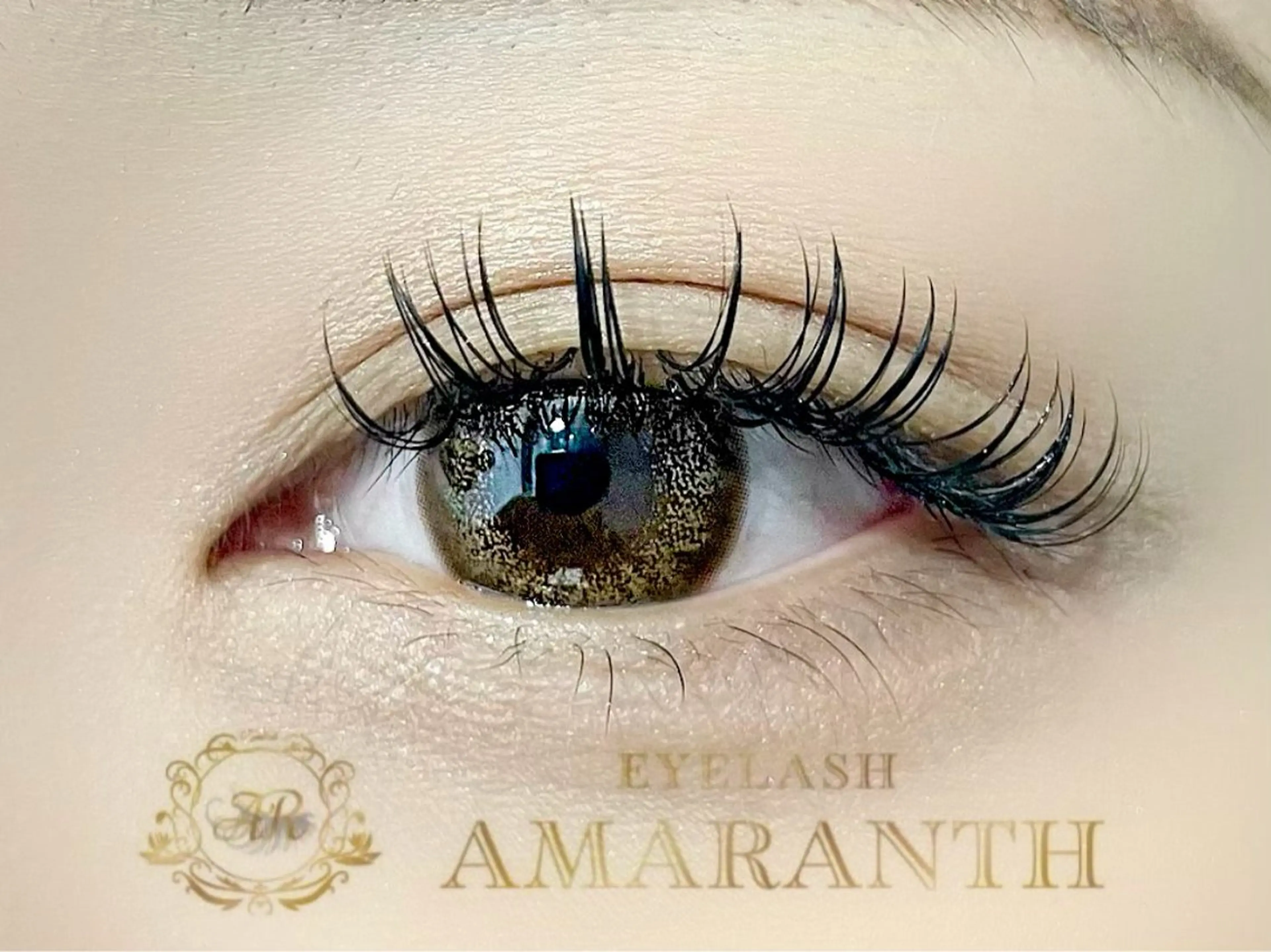 マツエク・マツパ 束感まつ毛 フラットラッシュ マツエク 【Amaranth】 立川店🌟のマツエク・マツパデザイン
