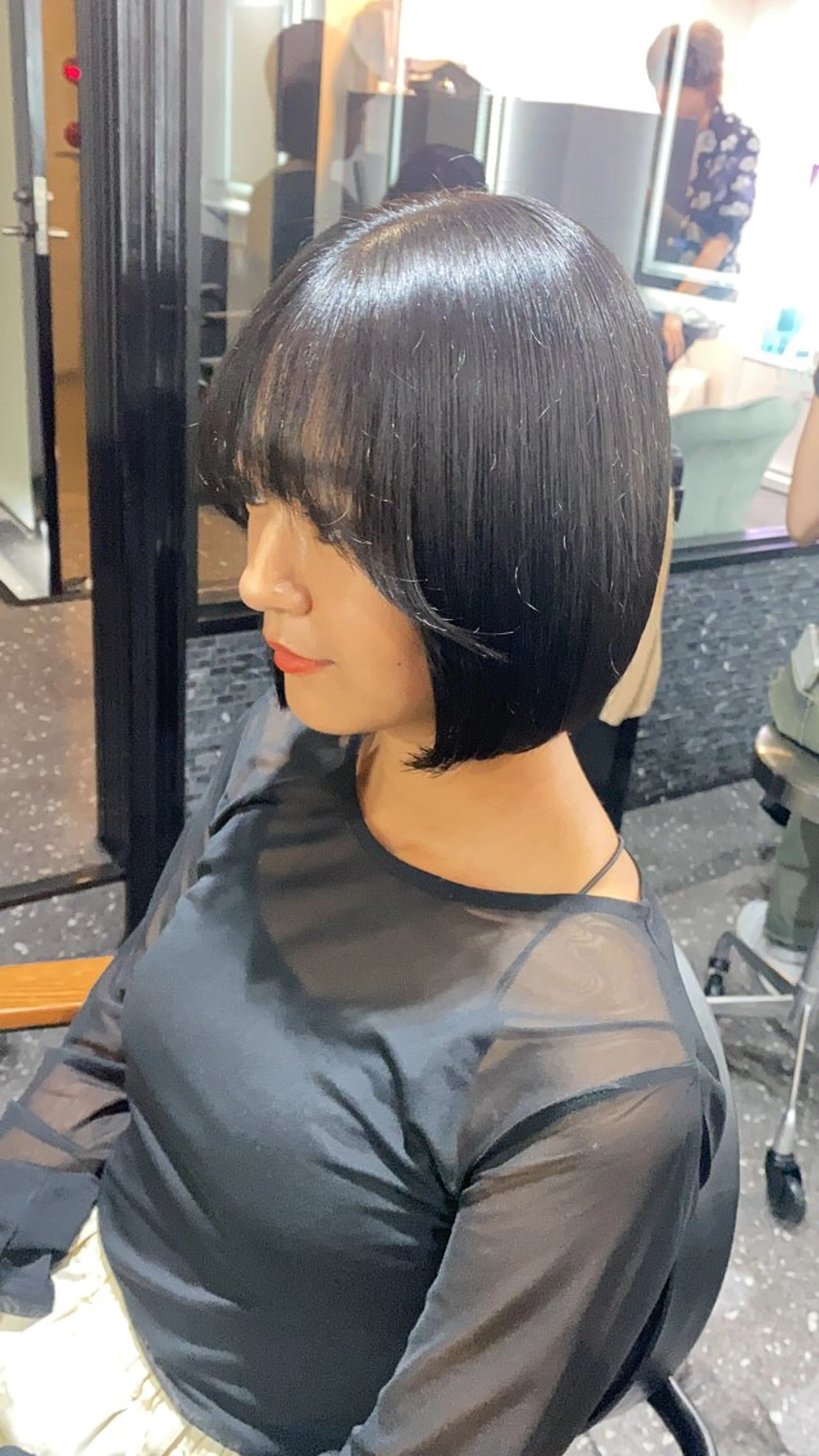 ミディアム カラー パーマ/ダブルカラー ブリーチ⭐️海斗のヘアスタイル