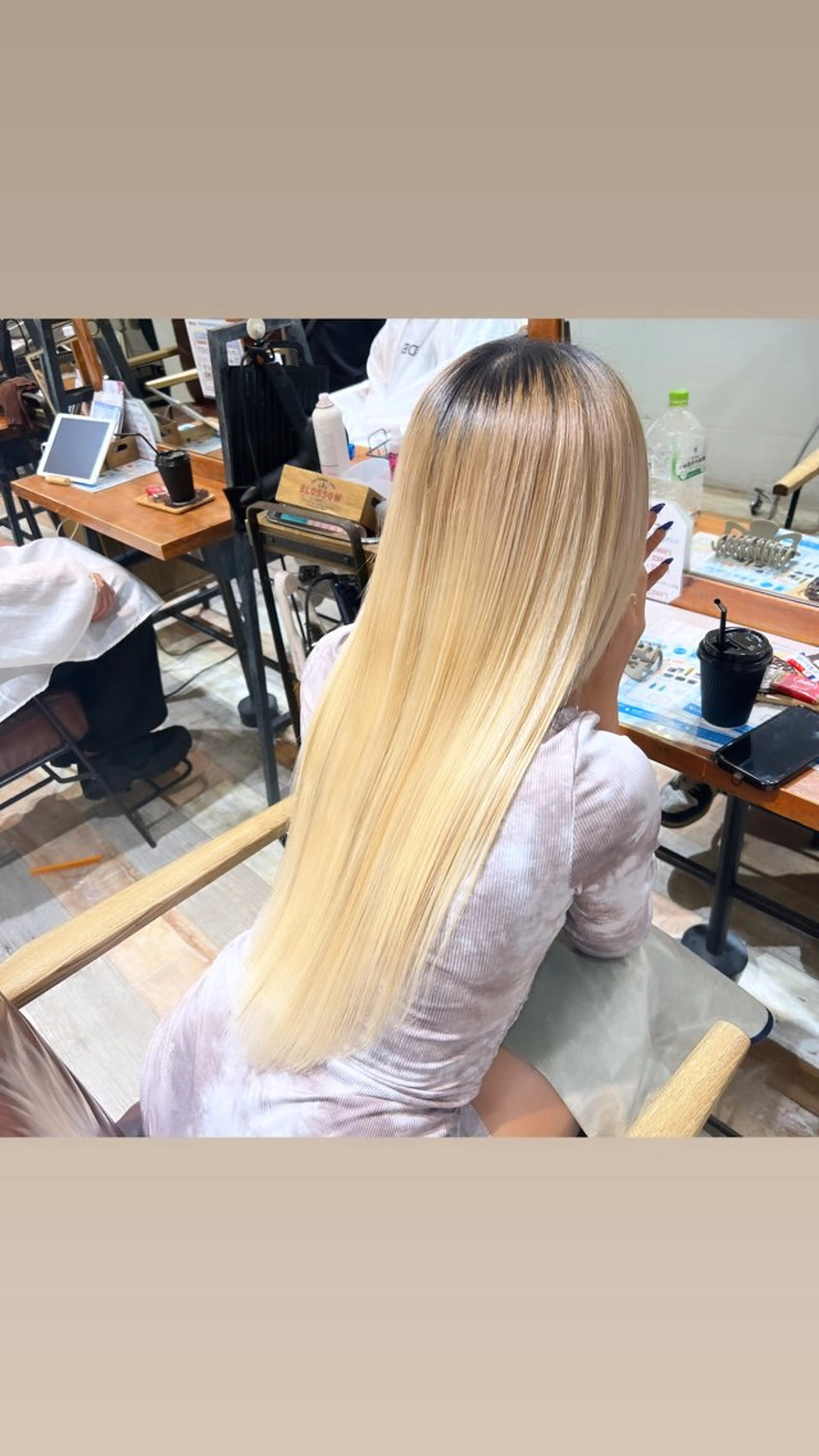 ロング カラー 艶髪／シールエクステ 🌻ノゾミ🌻のヘアスタイル