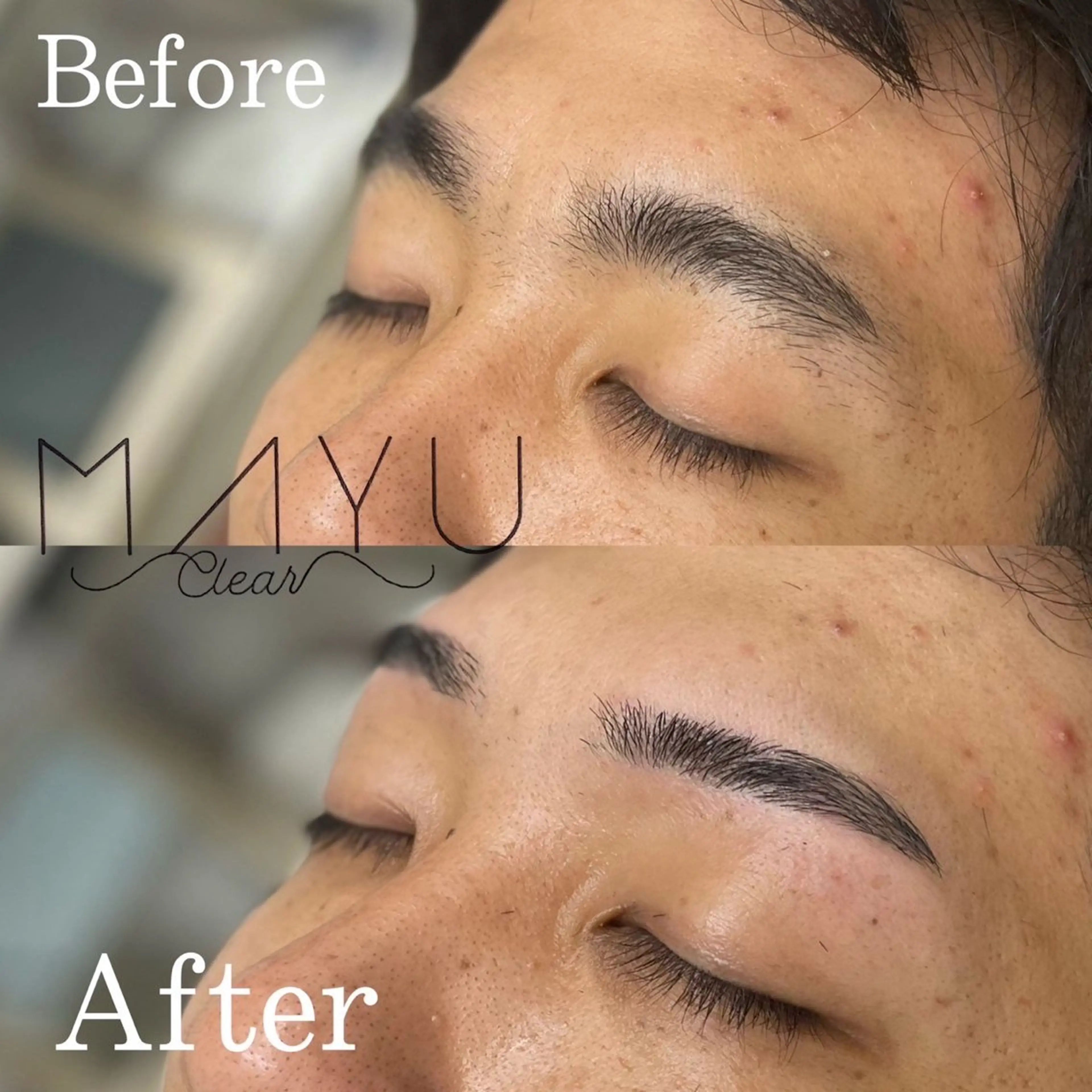 アイブロウ メンズ眉毛サロン⚪️ マユクリア名古屋栄店の眉毛・アイブロウイメージ