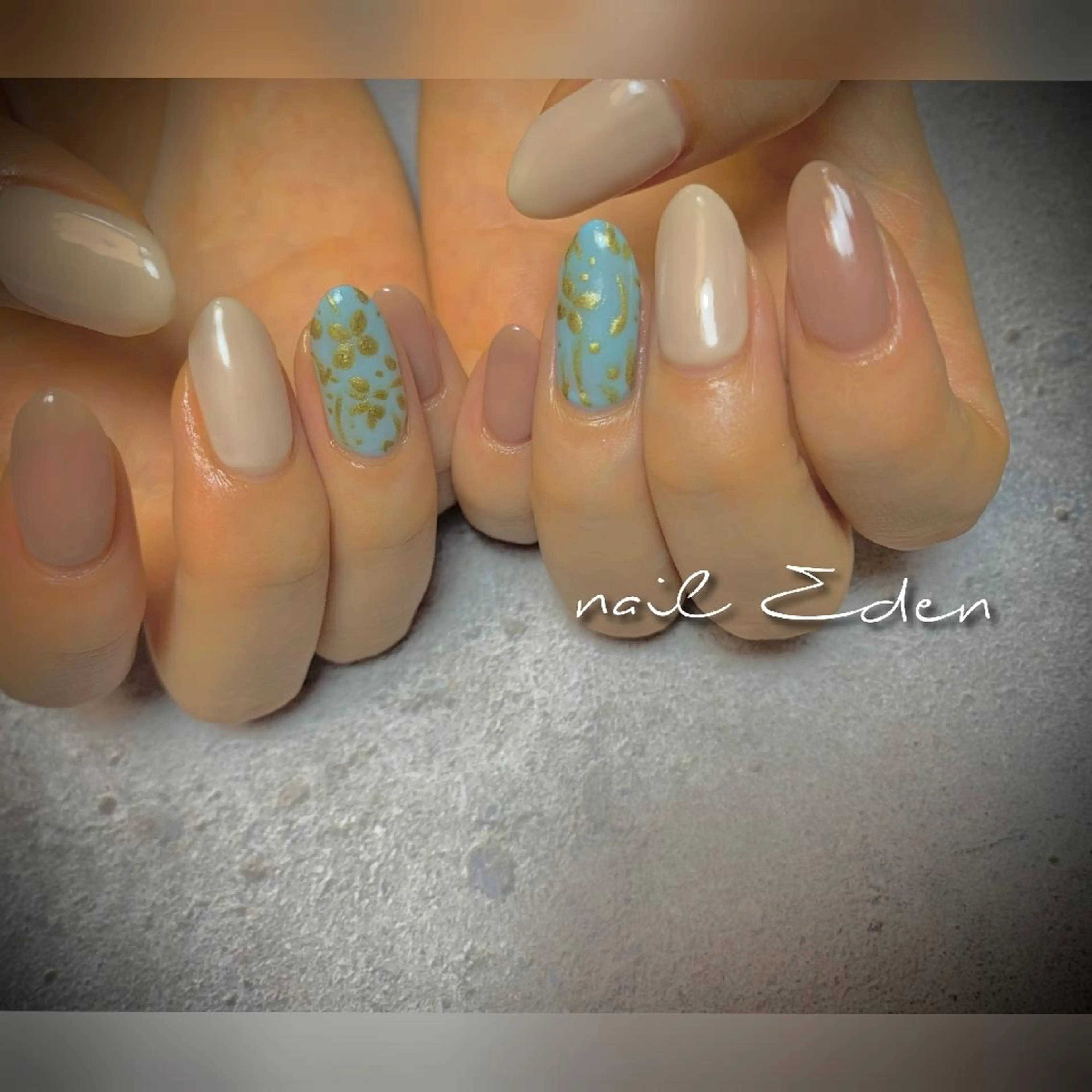 ネイル 持ち込み Eden ♾️のネイルデザイン