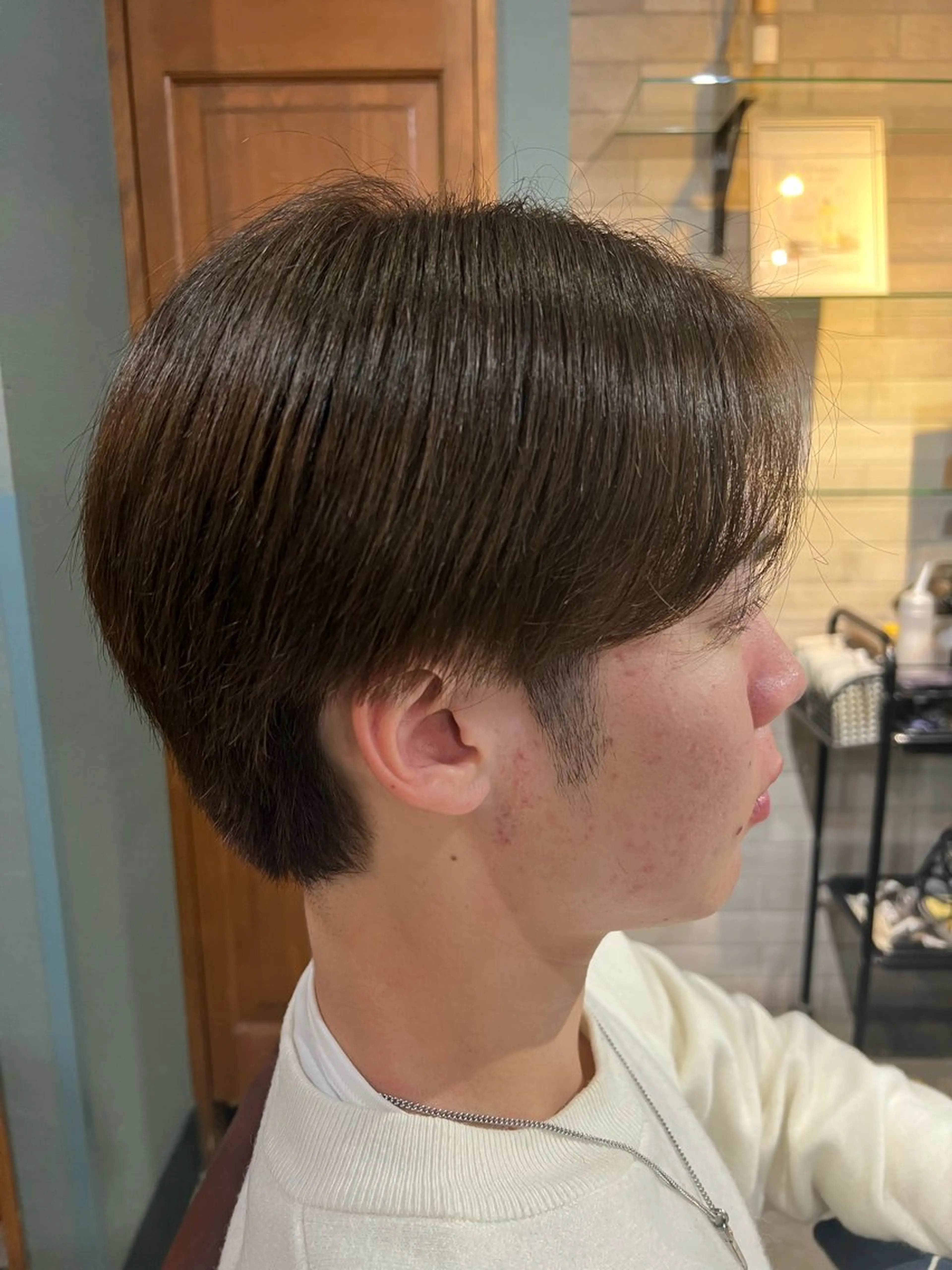 メンズ 鎌田 輝のヘアスタイル