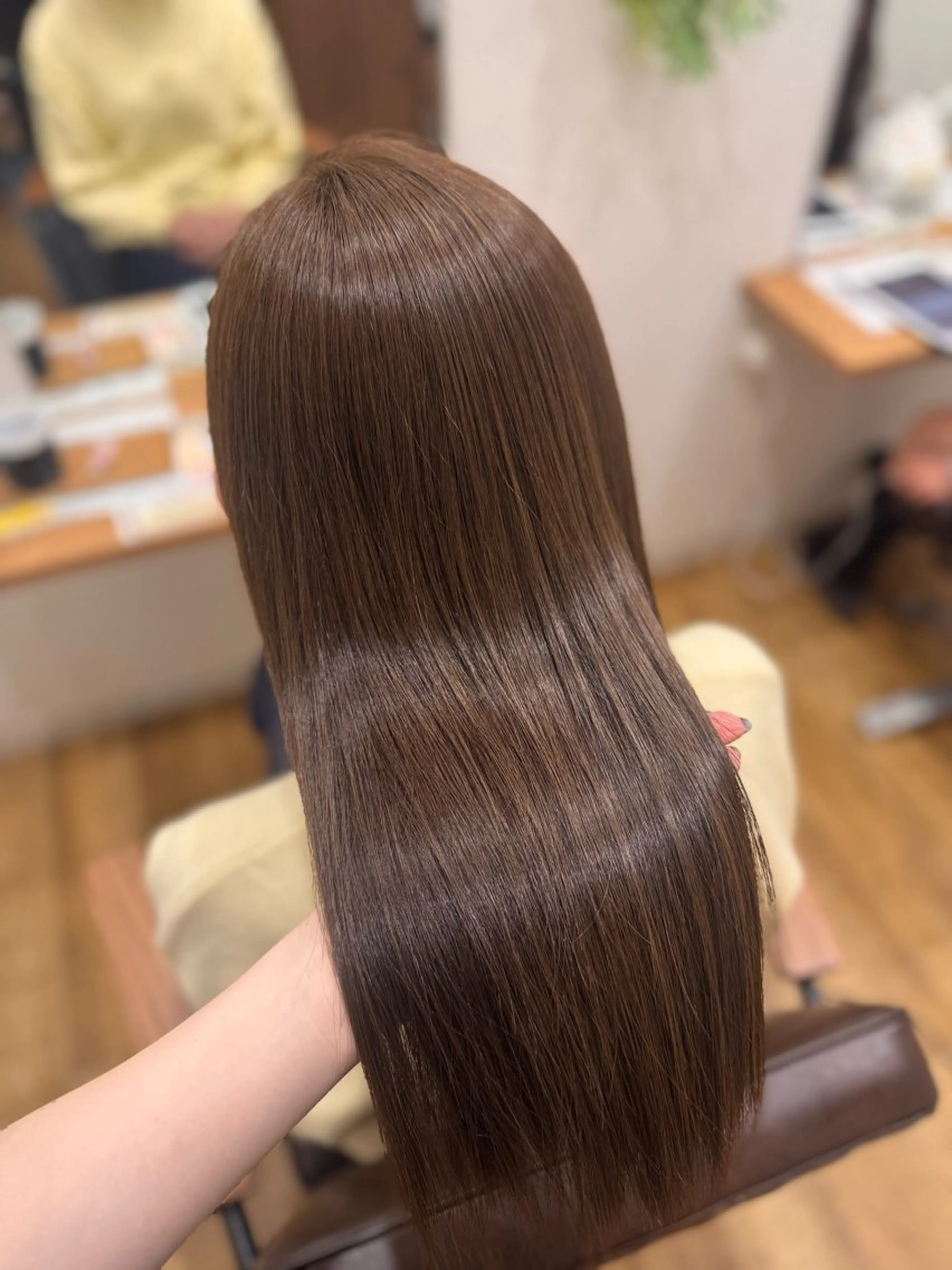 ロング カラー kyoka 髪質改善/縮毛矯正のヘアスタイル